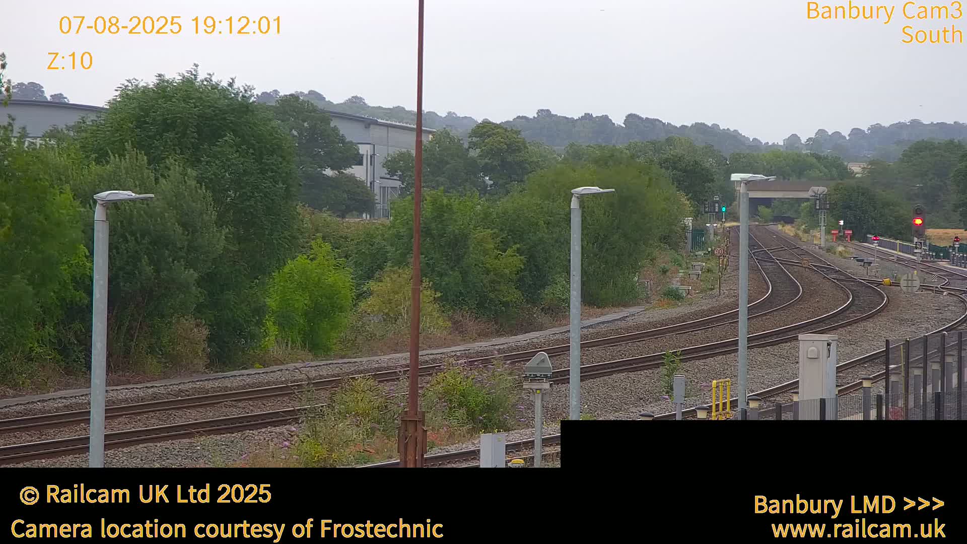 Banbury Train Station Live Cams- Banbury, Cherwell, Oxfordshire, South East, England, United Kingdom