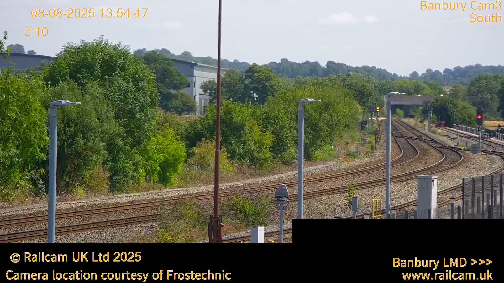 Banbury Train Station Live Cams- Banbury, Cherwell, Oxfordshire, South East, England, United Kingdom