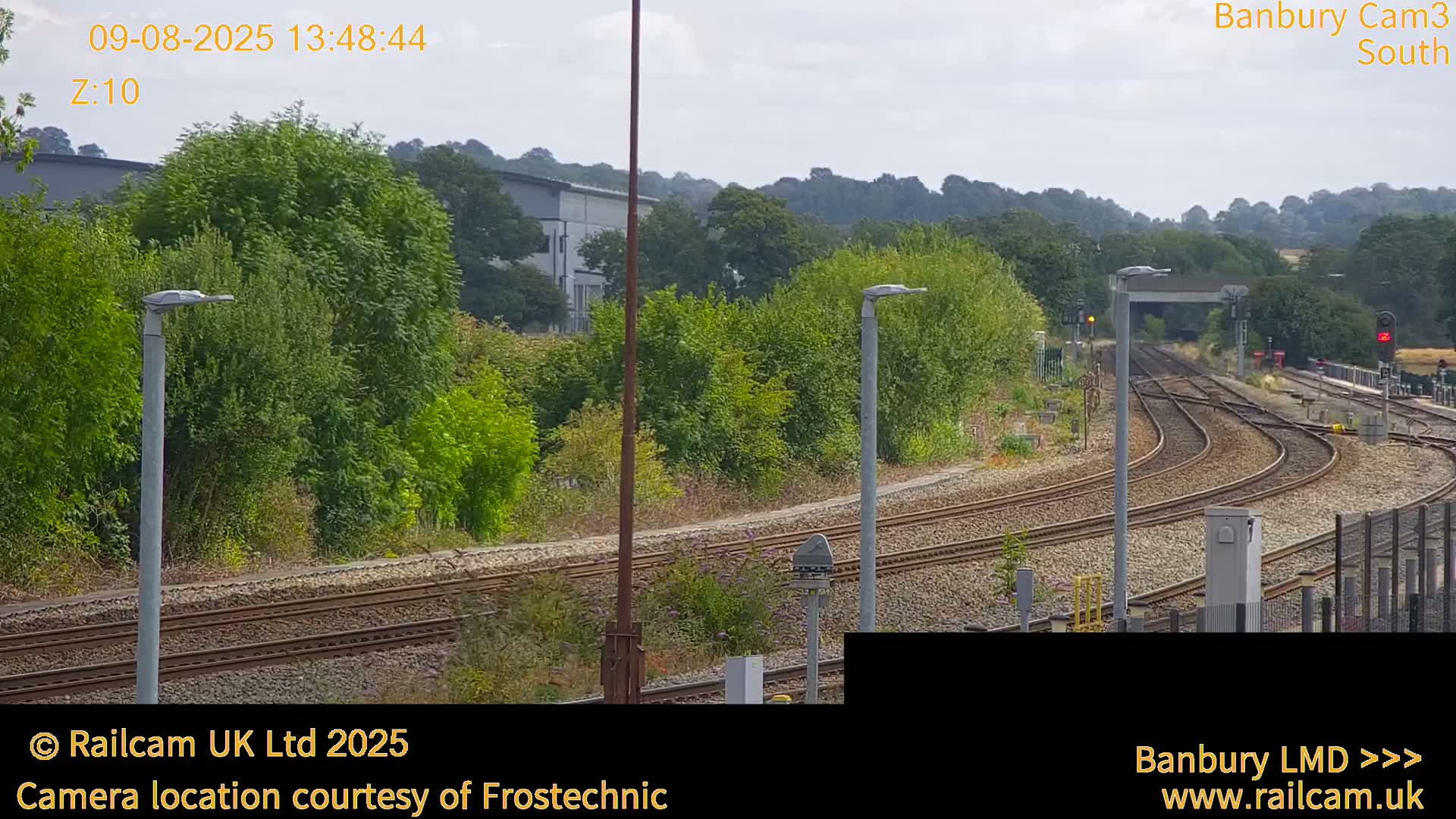 Banbury Train Station Live Cams- Banbury, Cherwell, Oxfordshire, South East, England, United Kingdom