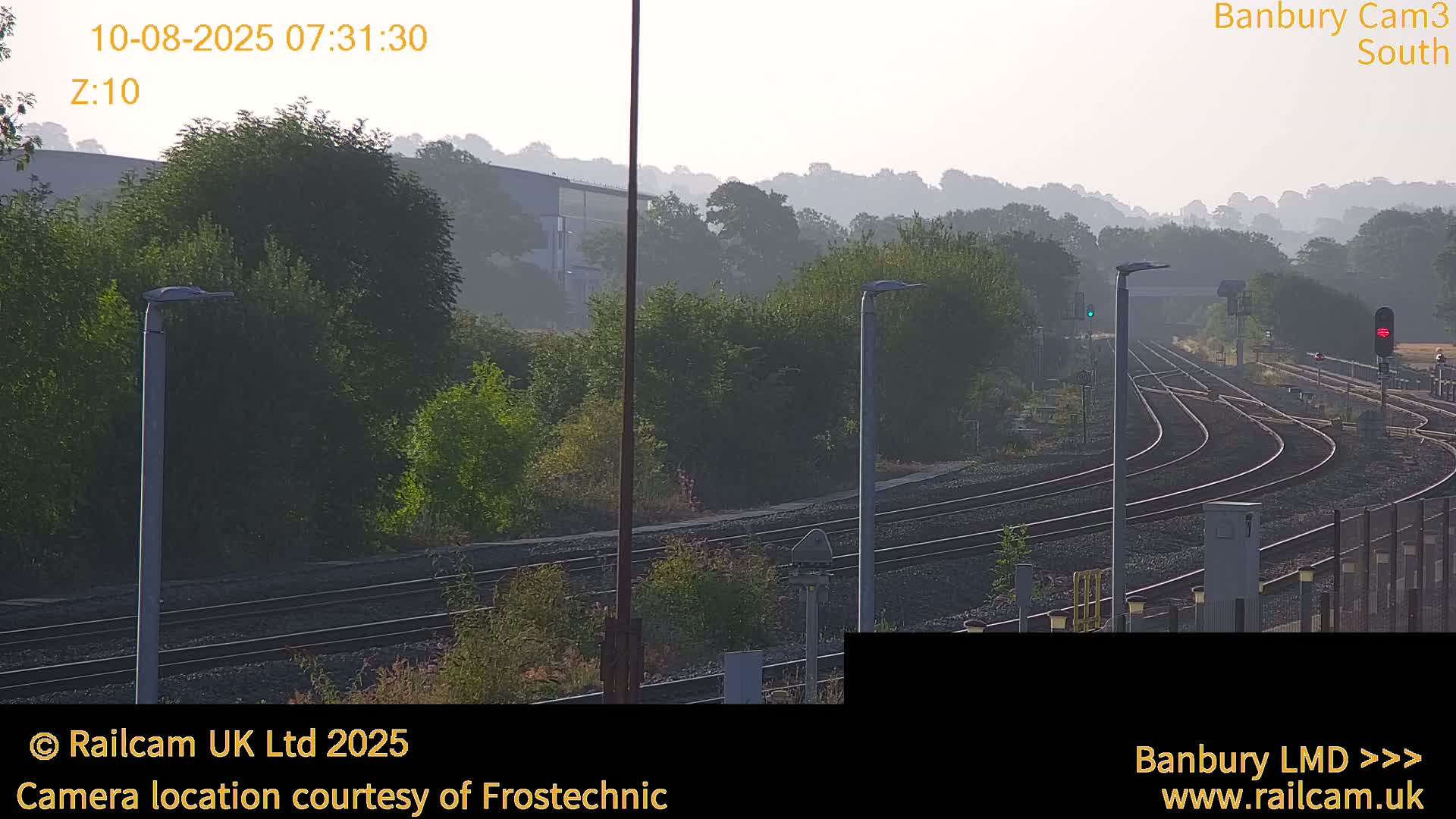 Banbury Train Station Live Cams- Banbury, Cherwell, Oxfordshire, South East, England, United Kingdom