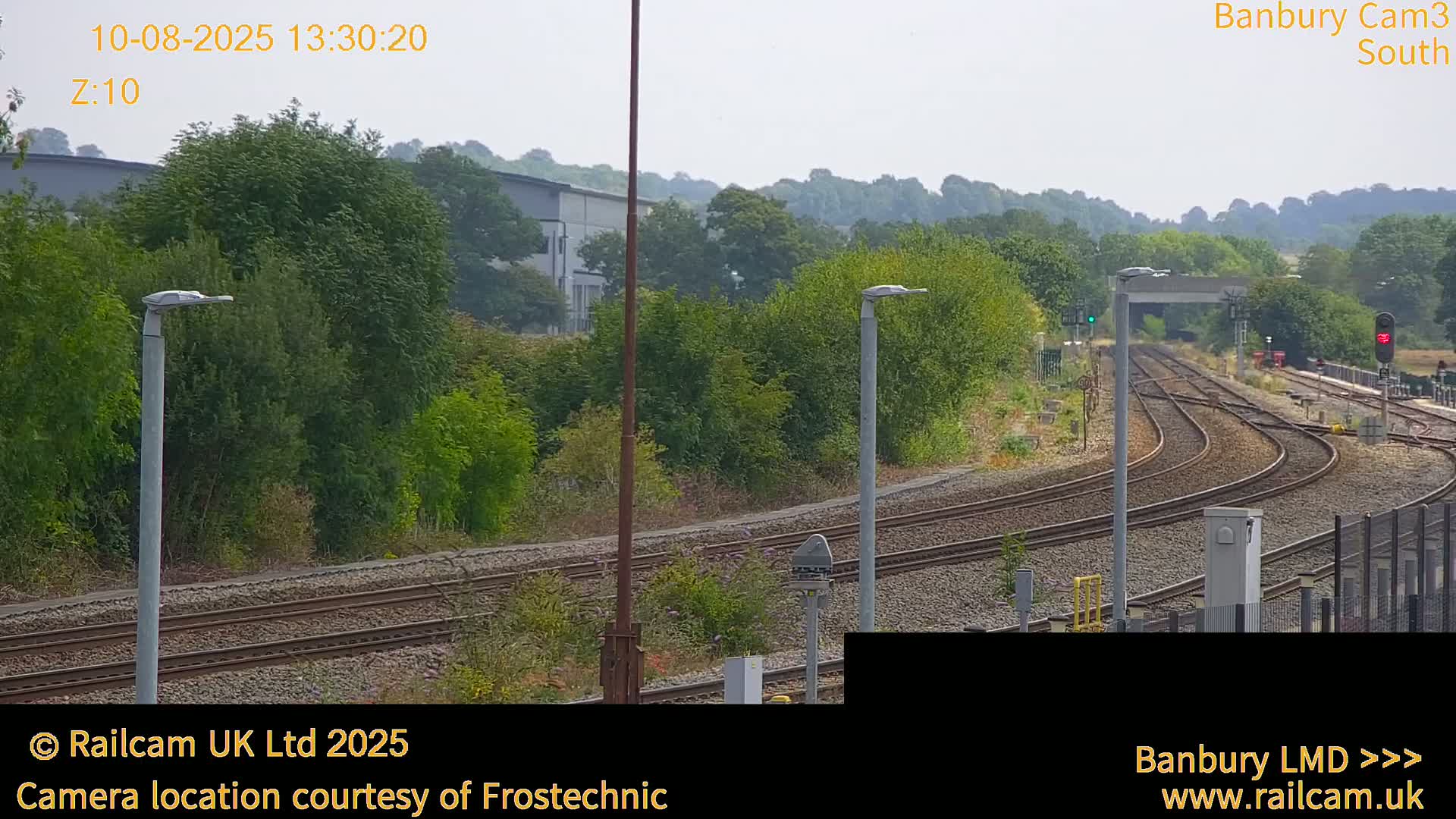 Banbury Train Station Live Cams- Banbury, Cherwell, Oxfordshire, South East, England, United Kingdom
