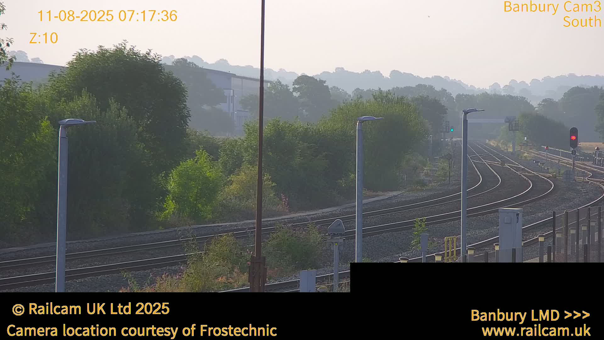 Banbury Train Station Live Cams- Banbury, Cherwell, Oxfordshire, South East, England, United Kingdom