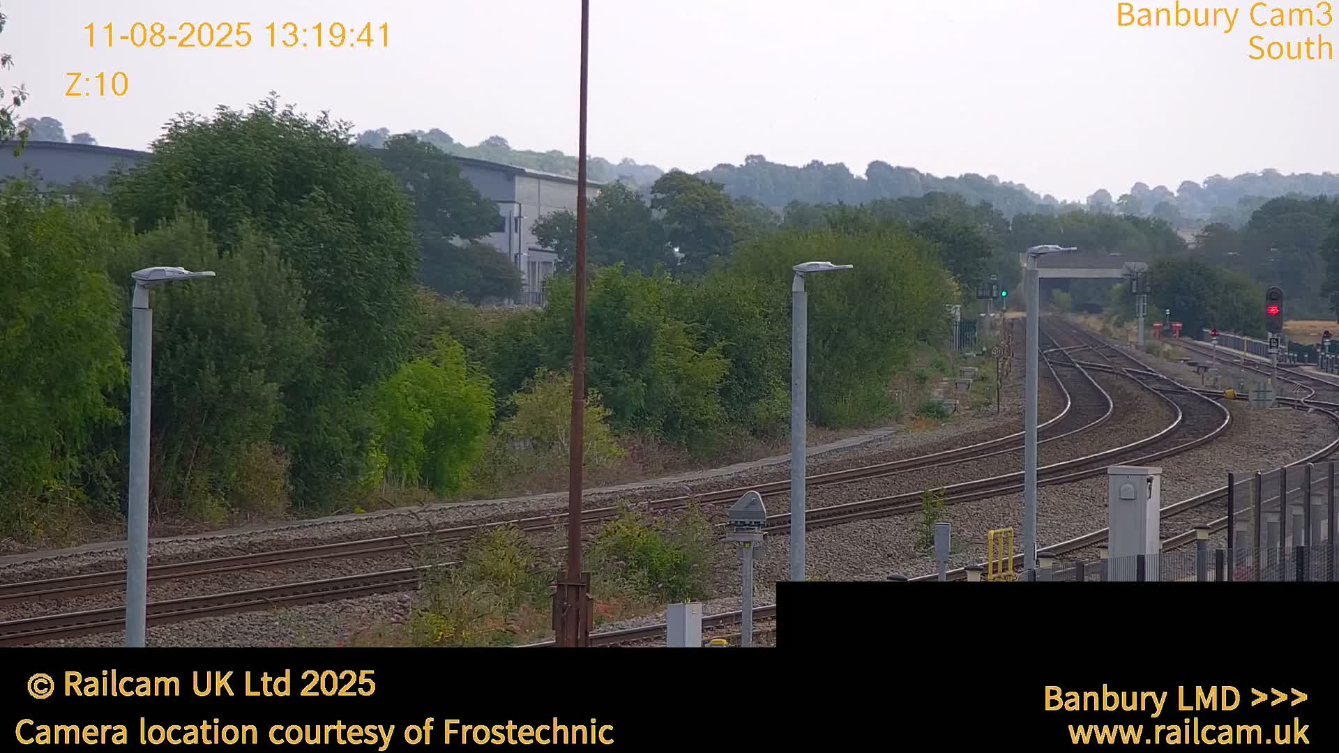Banbury Train Station Live Cams- Banbury, Cherwell, Oxfordshire, South East, England, United Kingdom