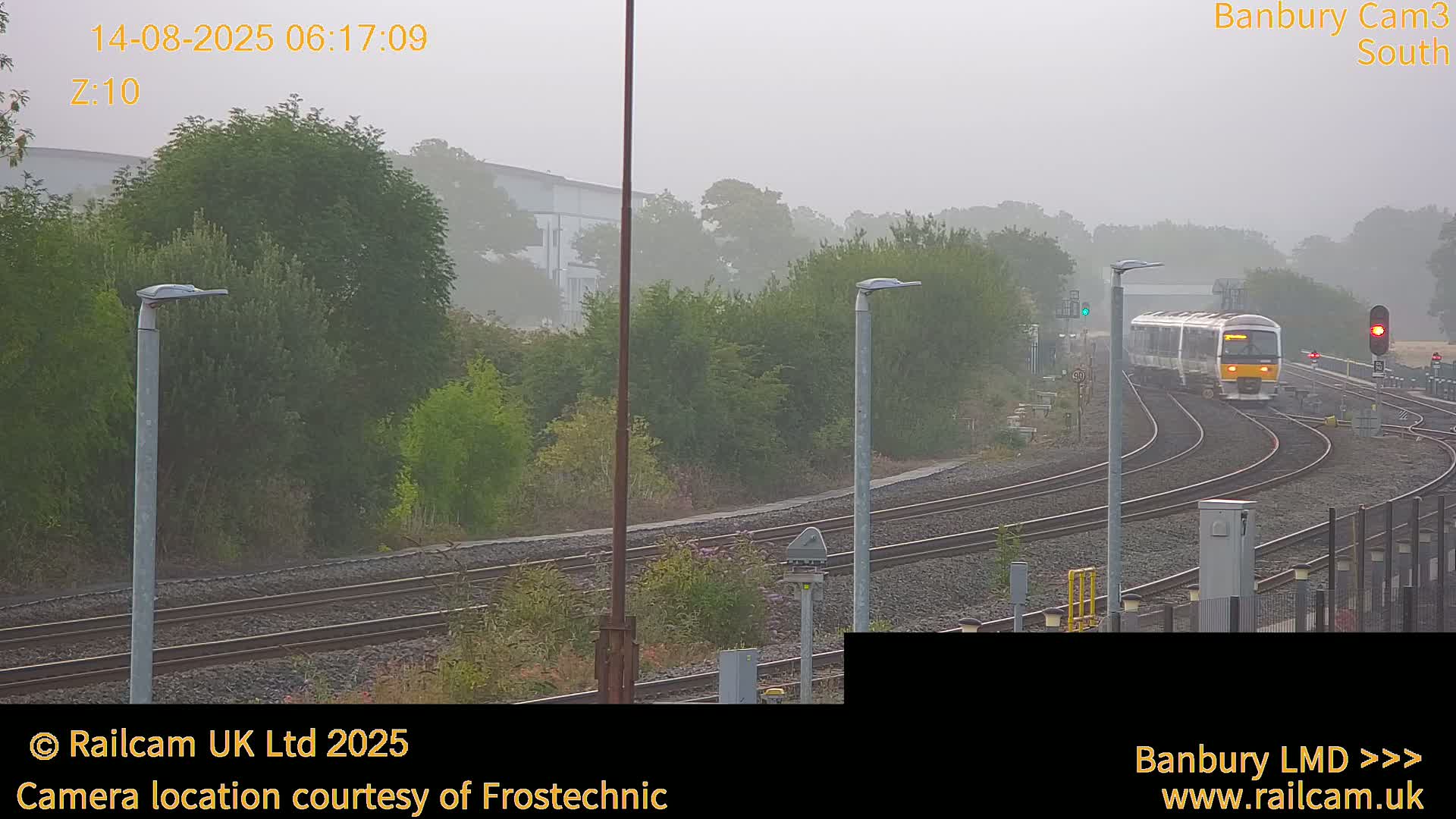 Banbury Train Station Live Cams- Banbury, Cherwell, Oxfordshire, South East, England, United Kingdom