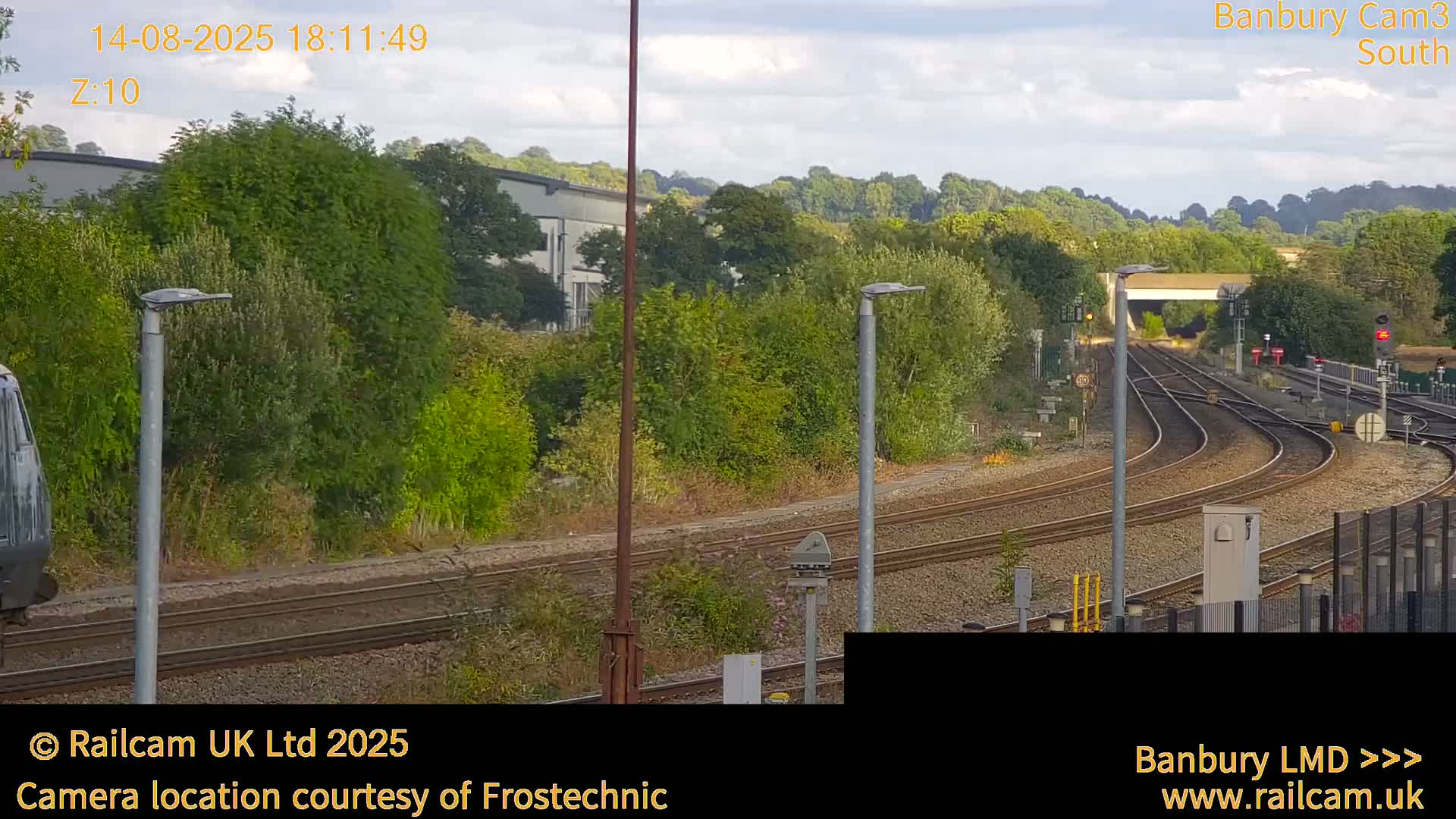 Banbury Train Station Live Cams- Banbury, Cherwell, Oxfordshire, South East, England, United Kingdom