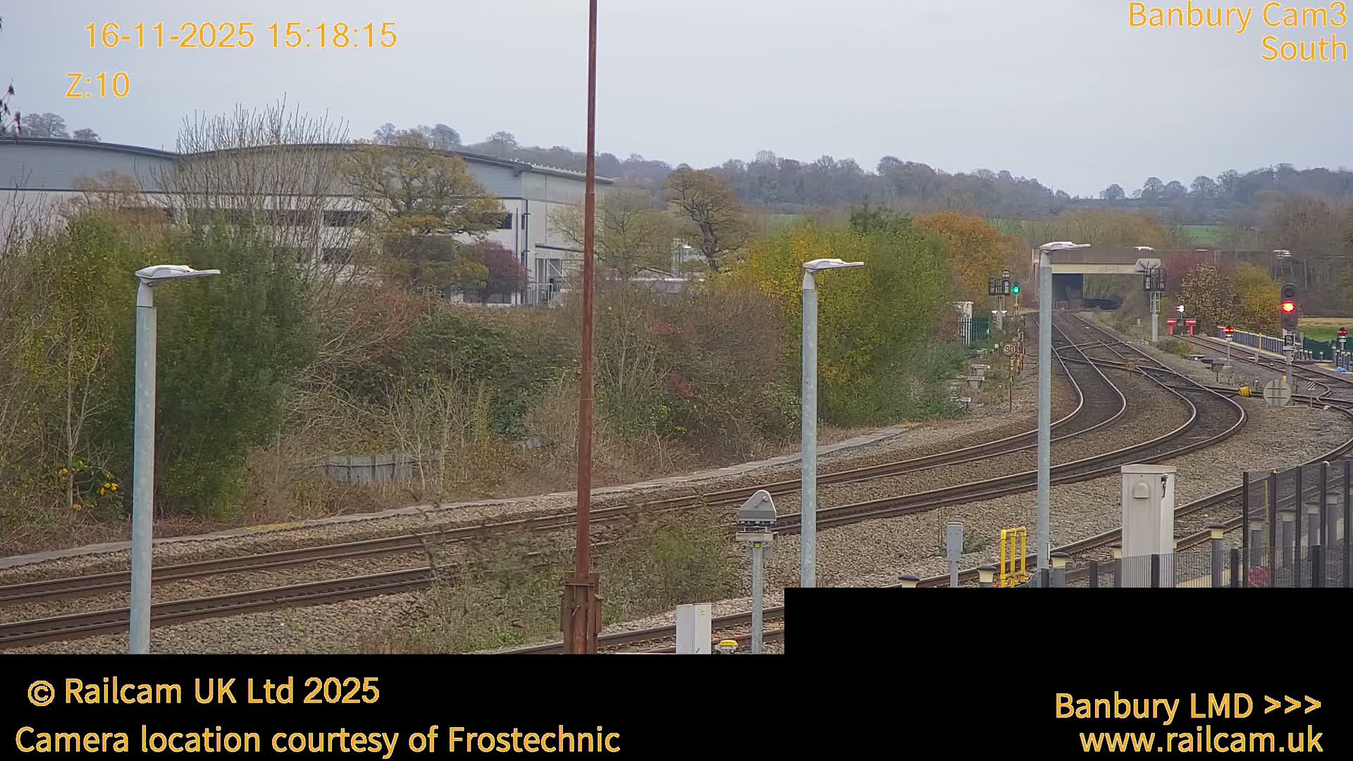Banbury Train Station Live Cams- Banbury, Cherwell, Oxfordshire, South East, England, United Kingdom