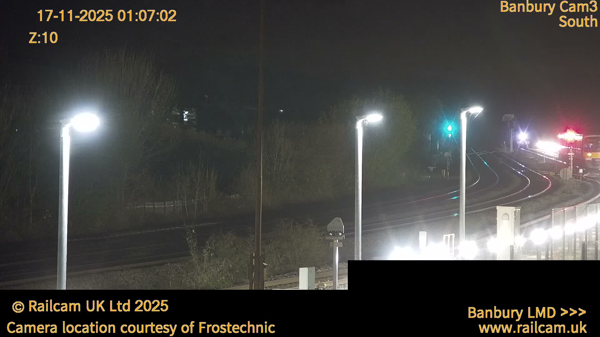 Banbury Train Station Live Cams- Banbury, Cherwell, Oxfordshire, South East, England, United Kingdom