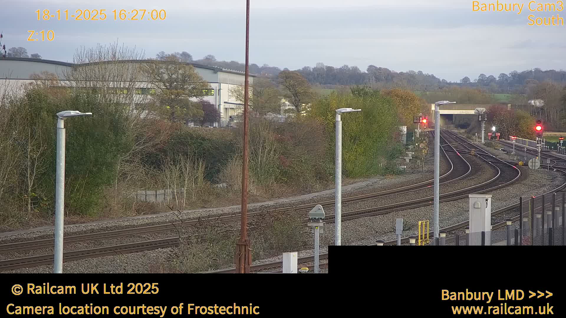 Banbury Train Station Live Cams- Banbury, Cherwell, Oxfordshire, South East, England, United Kingdom