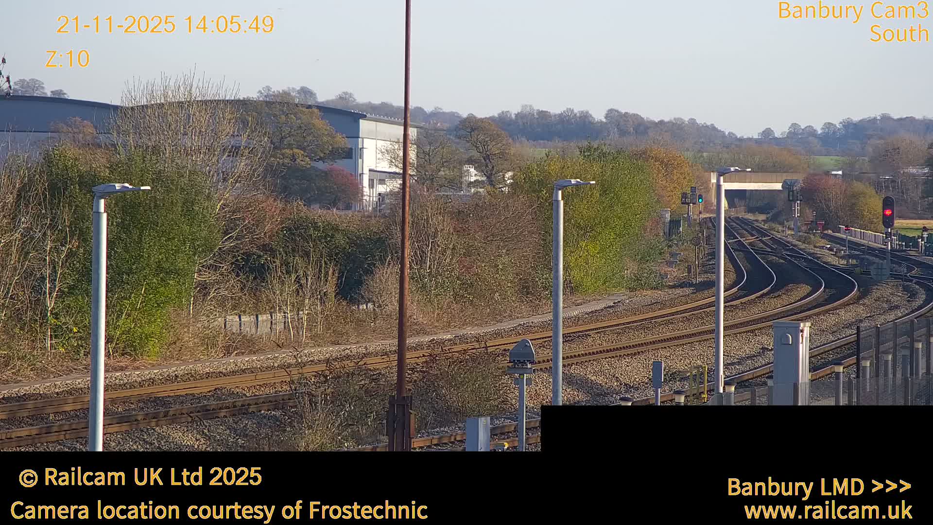 Banbury Train Station Live Cams- Banbury, Cherwell, Oxfordshire, South East, England, United Kingdom