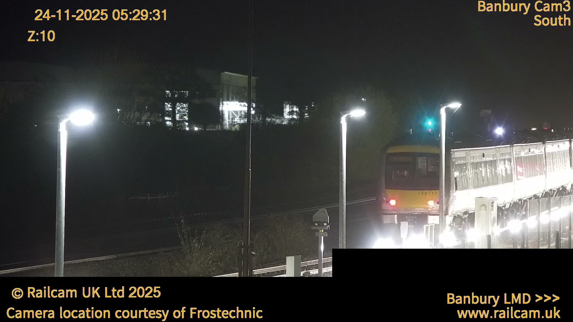 Banbury Train Station Live Cams- Banbury, Cherwell, Oxfordshire, South East, England, United Kingdom