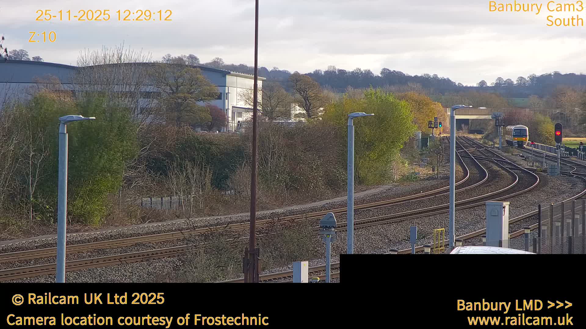 Banbury Train Station Live Cams- Banbury, Cherwell, Oxfordshire, South East, England, United Kingdom