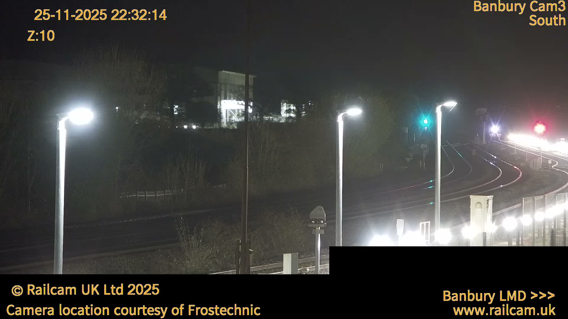 Banbury Train Station Live Cams- Banbury, Cherwell, Oxfordshire, South East, England, United Kingdom