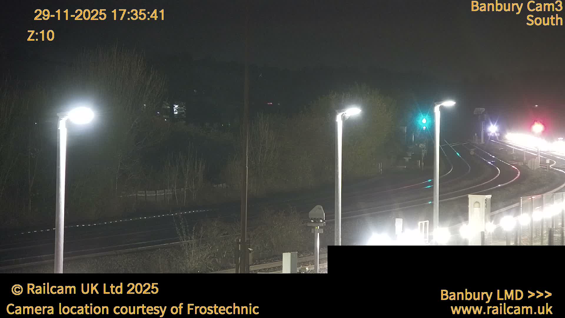 Banbury Train Station Live Cams- Banbury, Cherwell, Oxfordshire, South East, England, United Kingdom