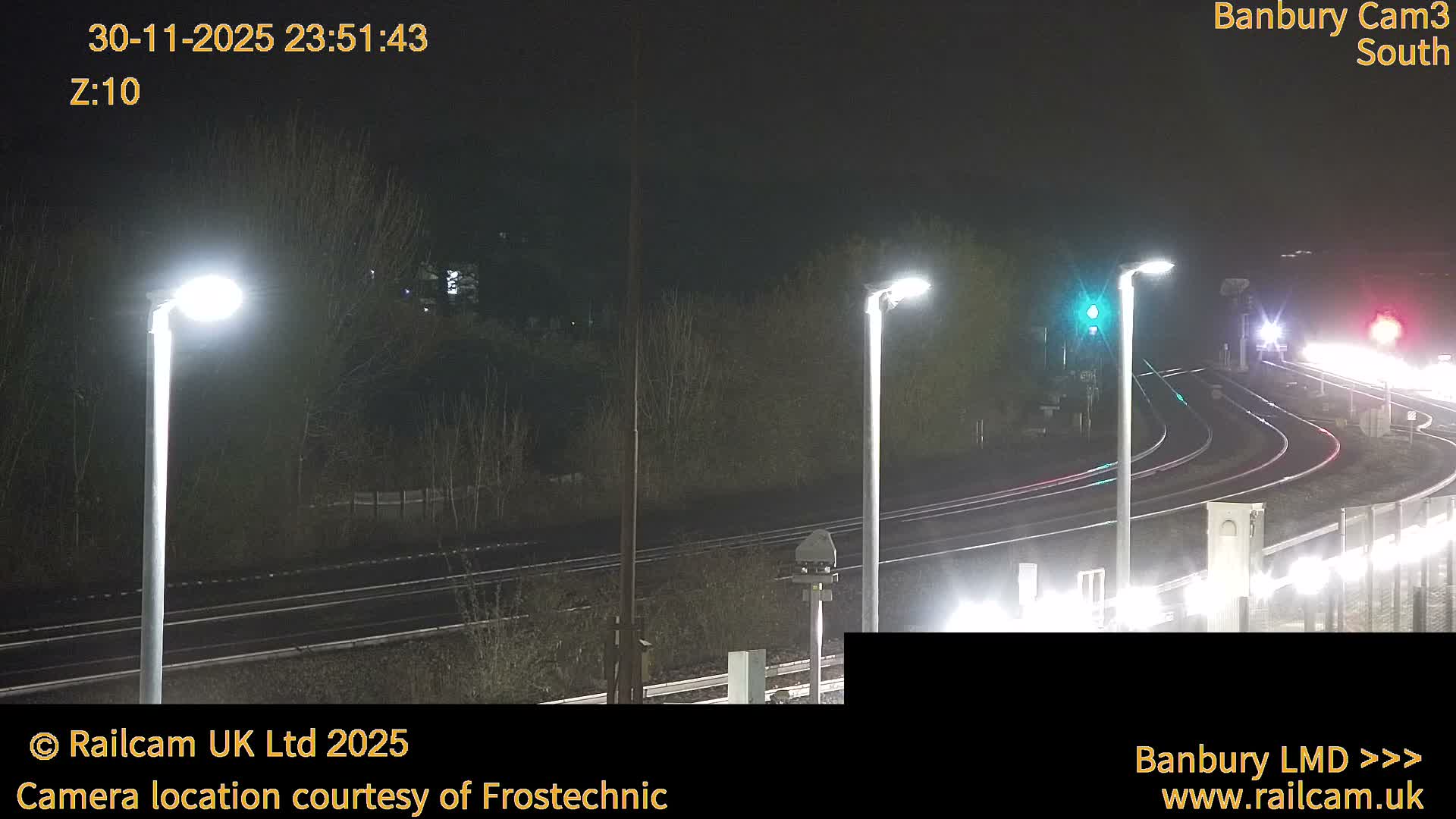 Banbury Train Station Live Cams- Banbury, Cherwell, Oxfordshire, South East, England, United Kingdom