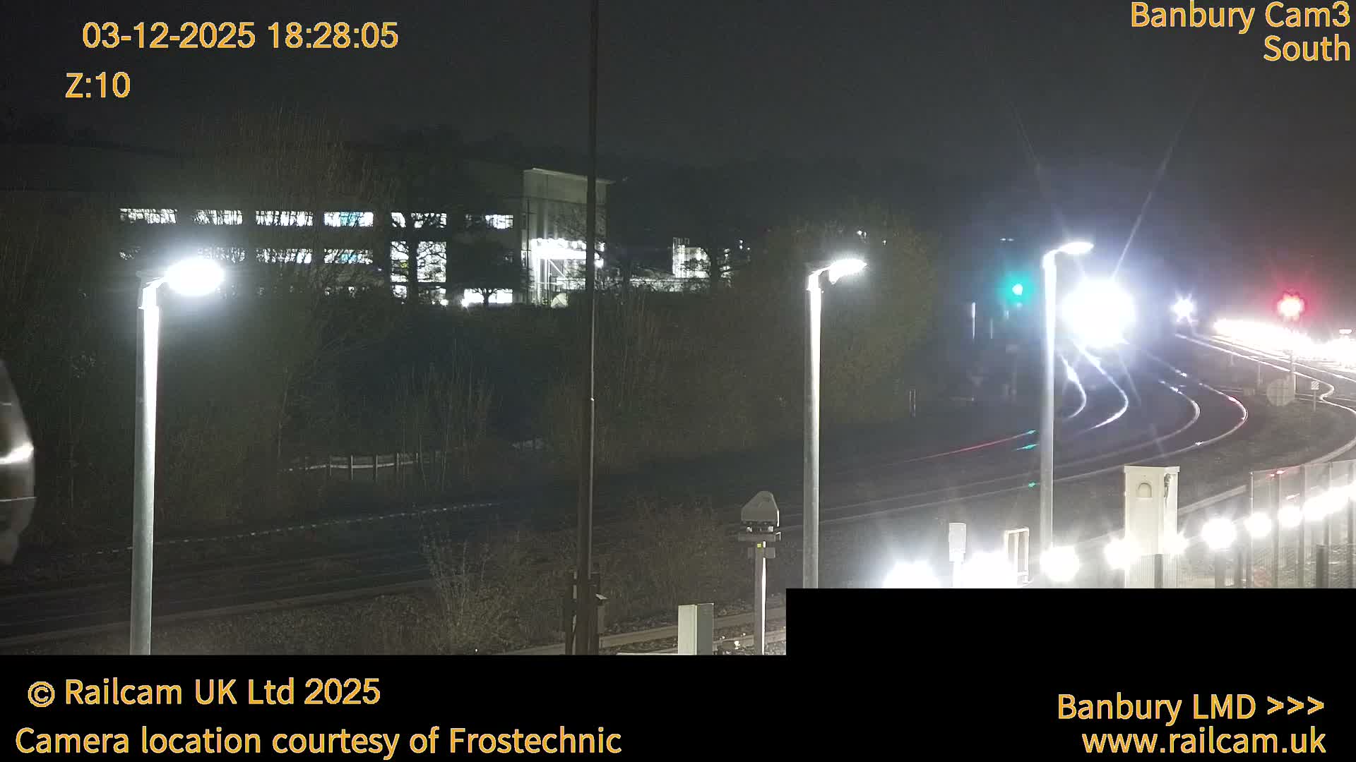 Banbury Train Station Live Cams- Banbury, Cherwell, Oxfordshire, South East, England, United Kingdom