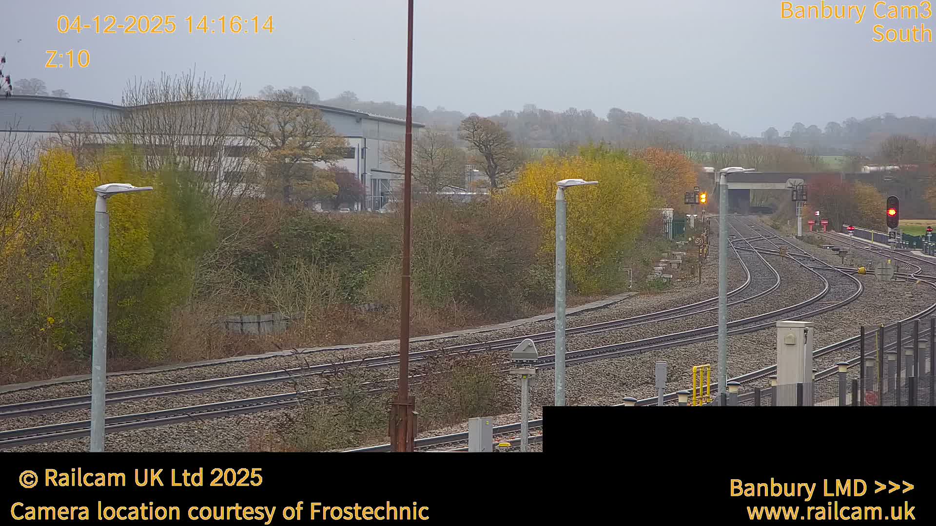 Banbury Train Station Live Cams- Banbury, Cherwell, Oxfordshire, South East, England, United Kingdom
