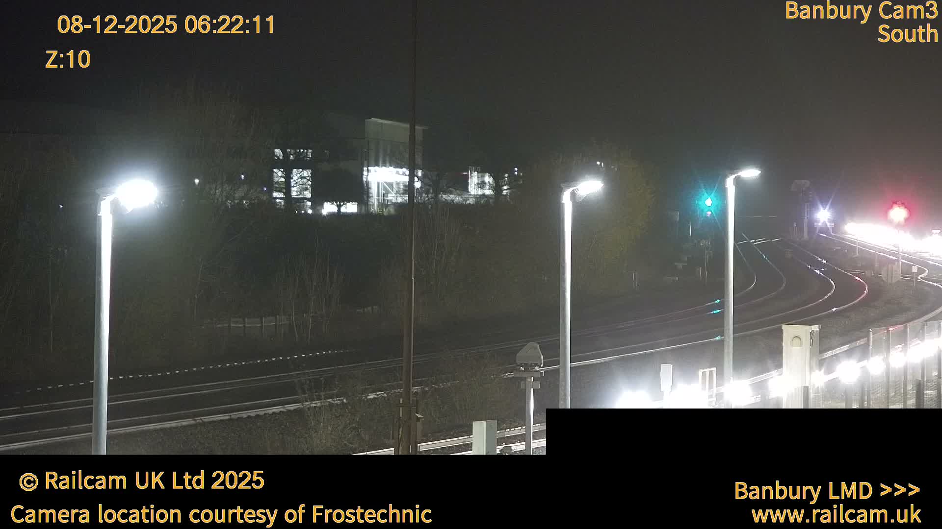 Banbury Train Station Live Cams- Banbury, Cherwell, Oxfordshire, South East, England, United Kingdom