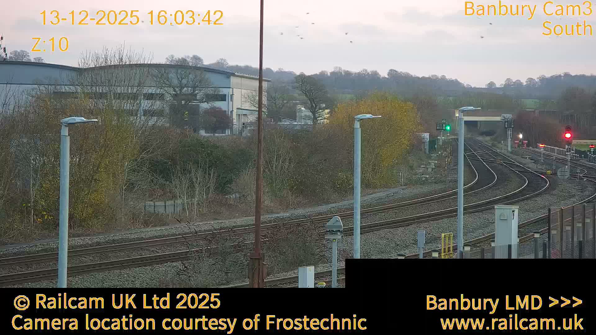 Banbury Train Station Live Cams- Banbury, Cherwell, Oxfordshire, South East, England, United Kingdom