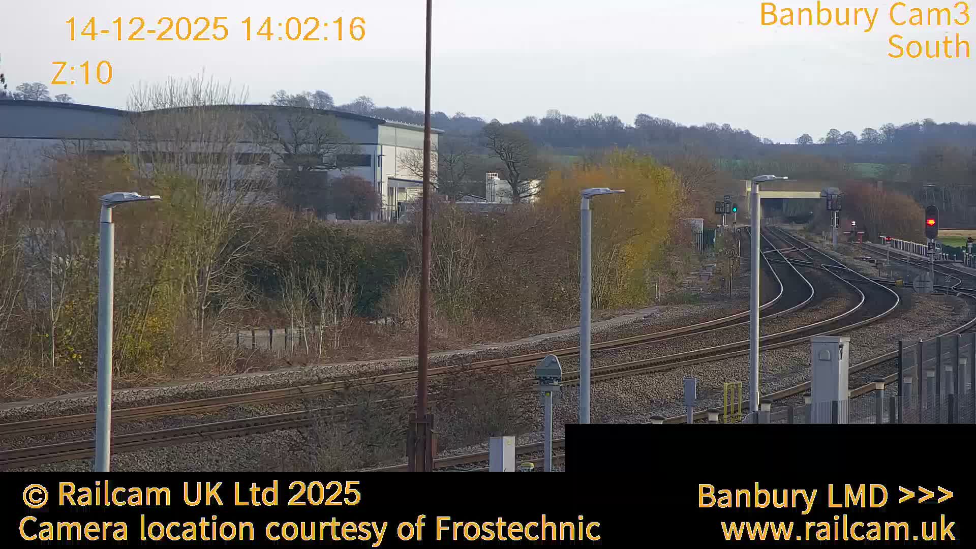Banbury Train Station Live Cams- Banbury, Cherwell, Oxfordshire, South East, England, United Kingdom