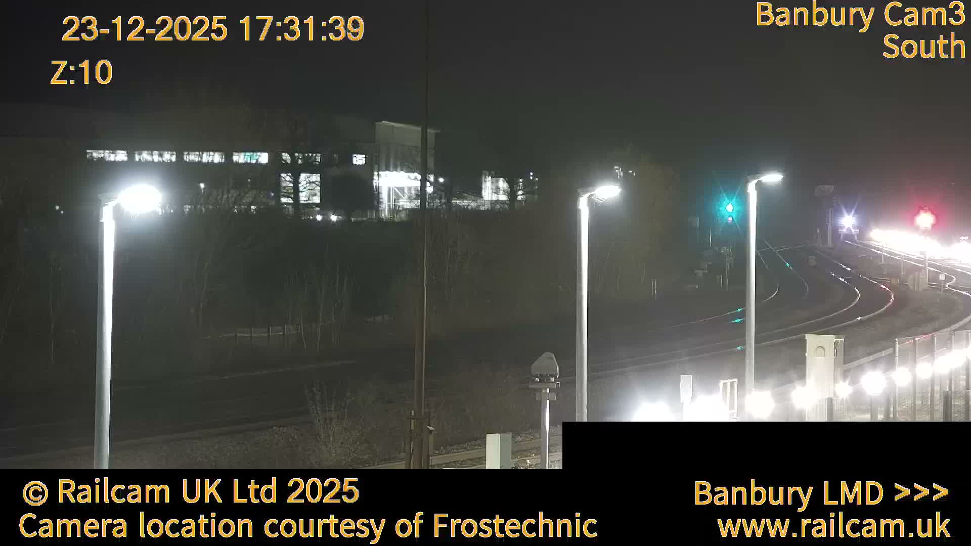 Banbury Train Station Live Cams- Banbury, Cherwell, Oxfordshire, South East, England, United Kingdom