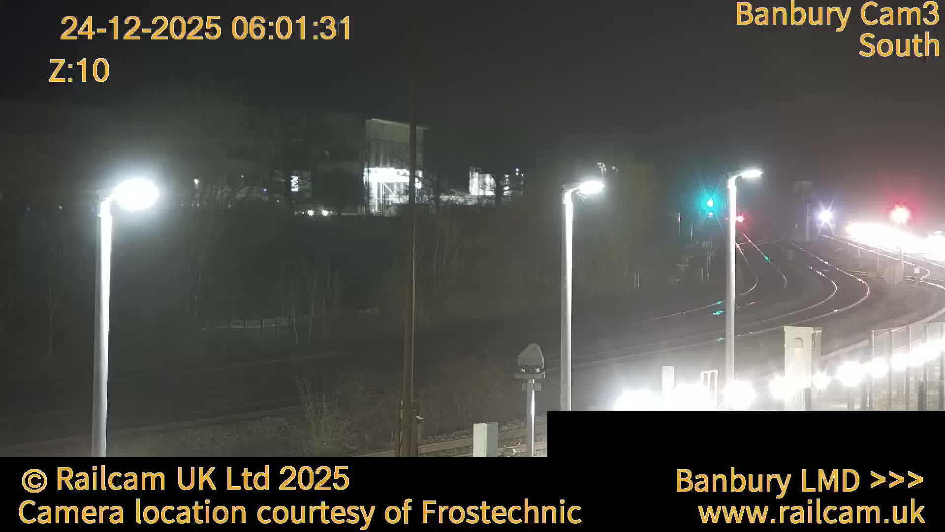 Banbury Train Station Live Cams- Banbury, Cherwell, Oxfordshire, South East, England, United Kingdom