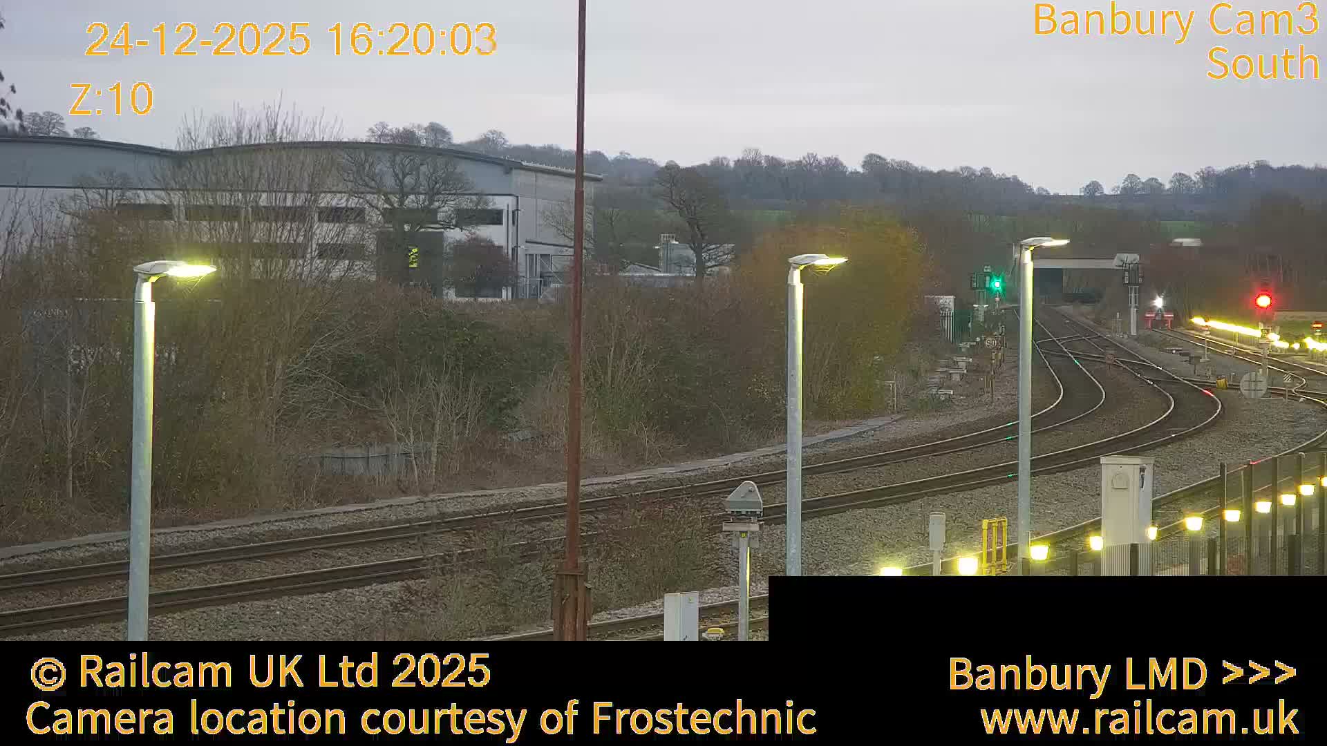 Banbury Train Station Live Cams- Banbury, Cherwell, Oxfordshire, South East, England, United Kingdom