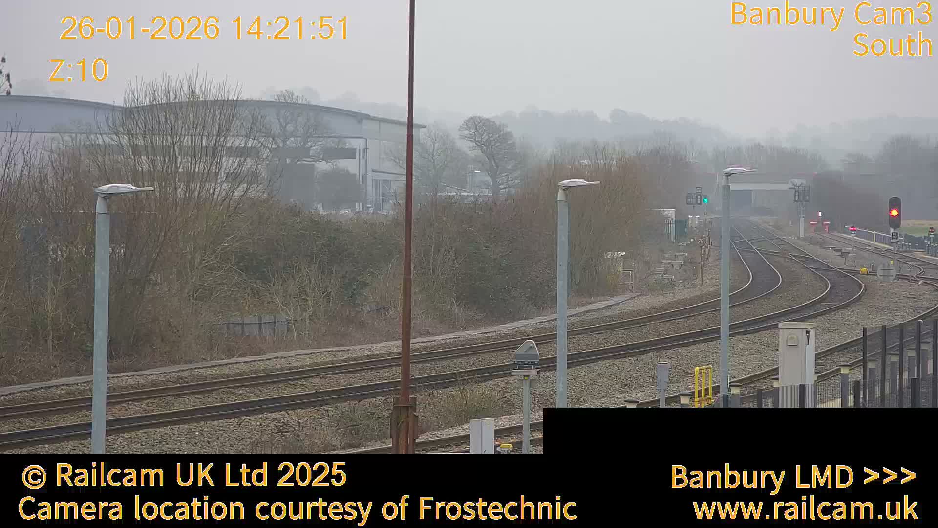 Banbury Train Station Live Cams- Banbury, Cherwell, Oxfordshire, South East, England, United Kingdom