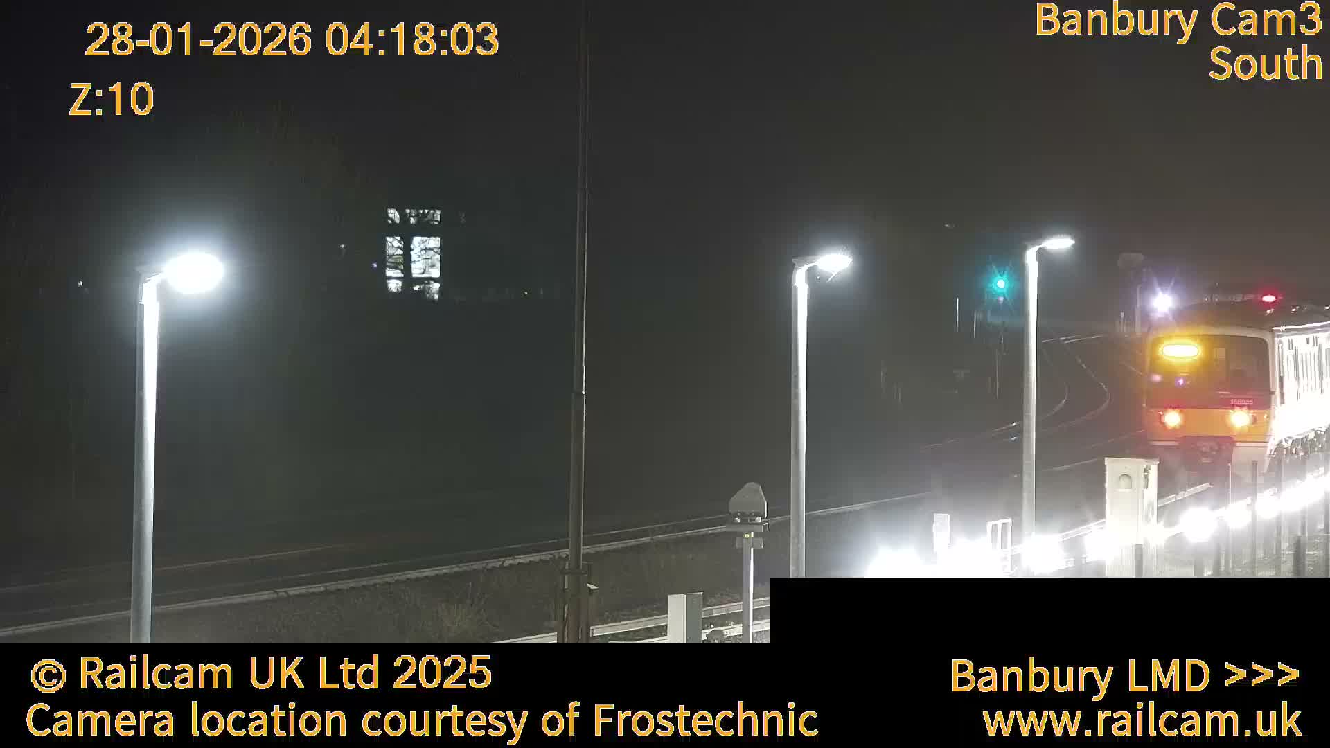 Banbury Train Station Live Cams- Banbury, Cherwell, Oxfordshire, South East, England, United Kingdom