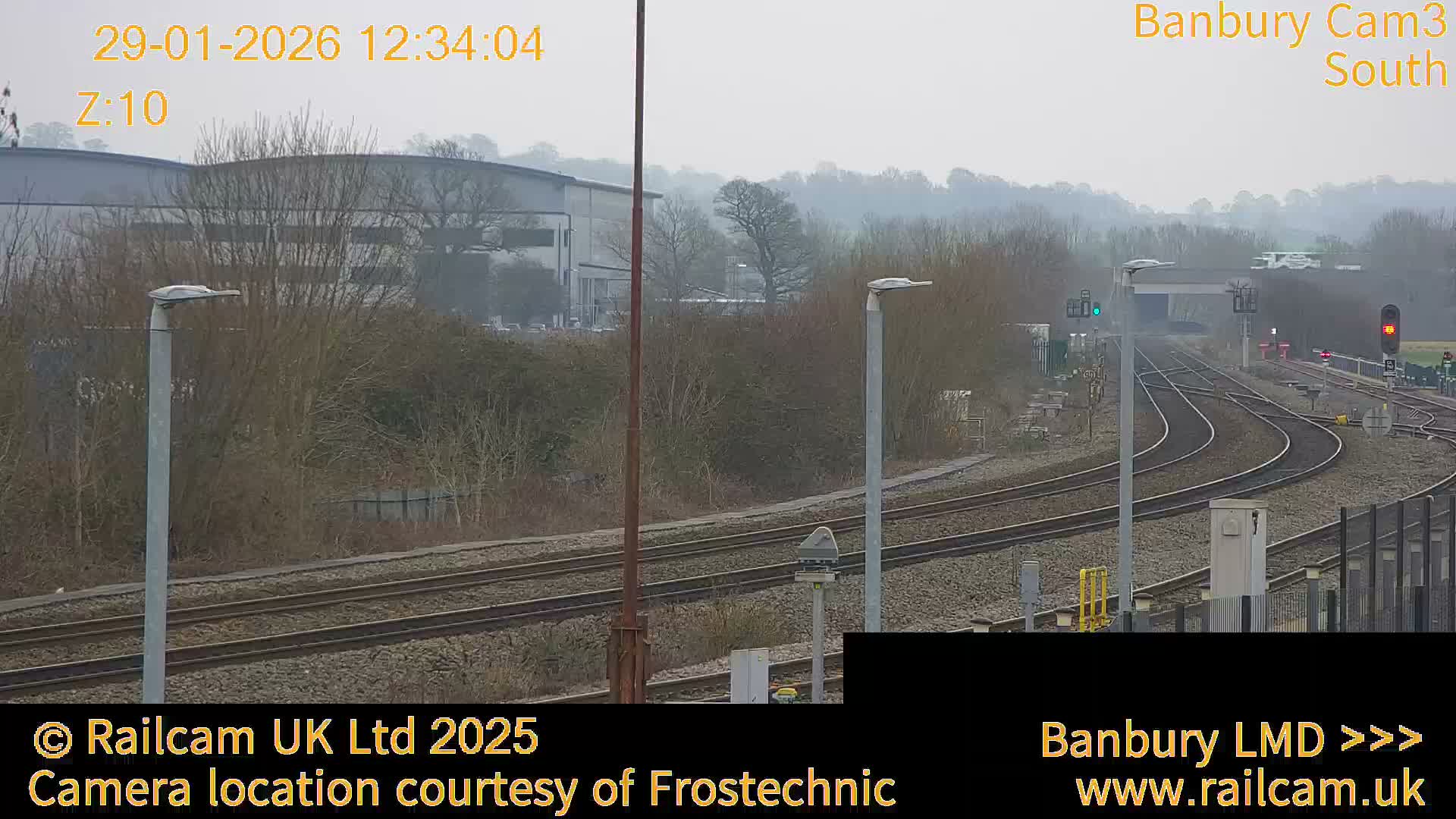 Banbury Train Station Live Cams- Banbury, Cherwell, Oxfordshire, South East, England, United Kingdom