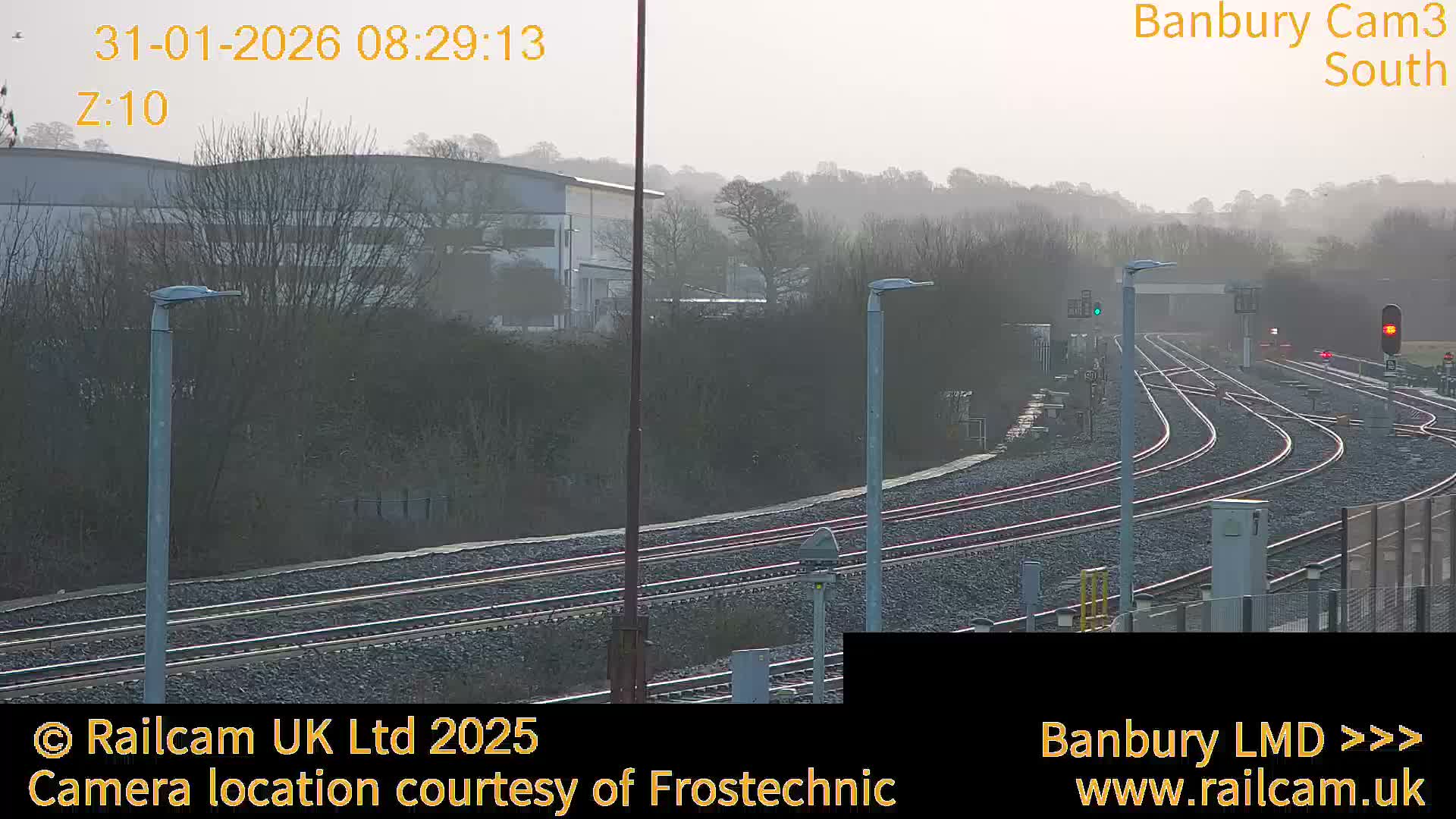 Banbury Train Station Live Cams- Banbury, Cherwell, Oxfordshire, South East, England, United Kingdom