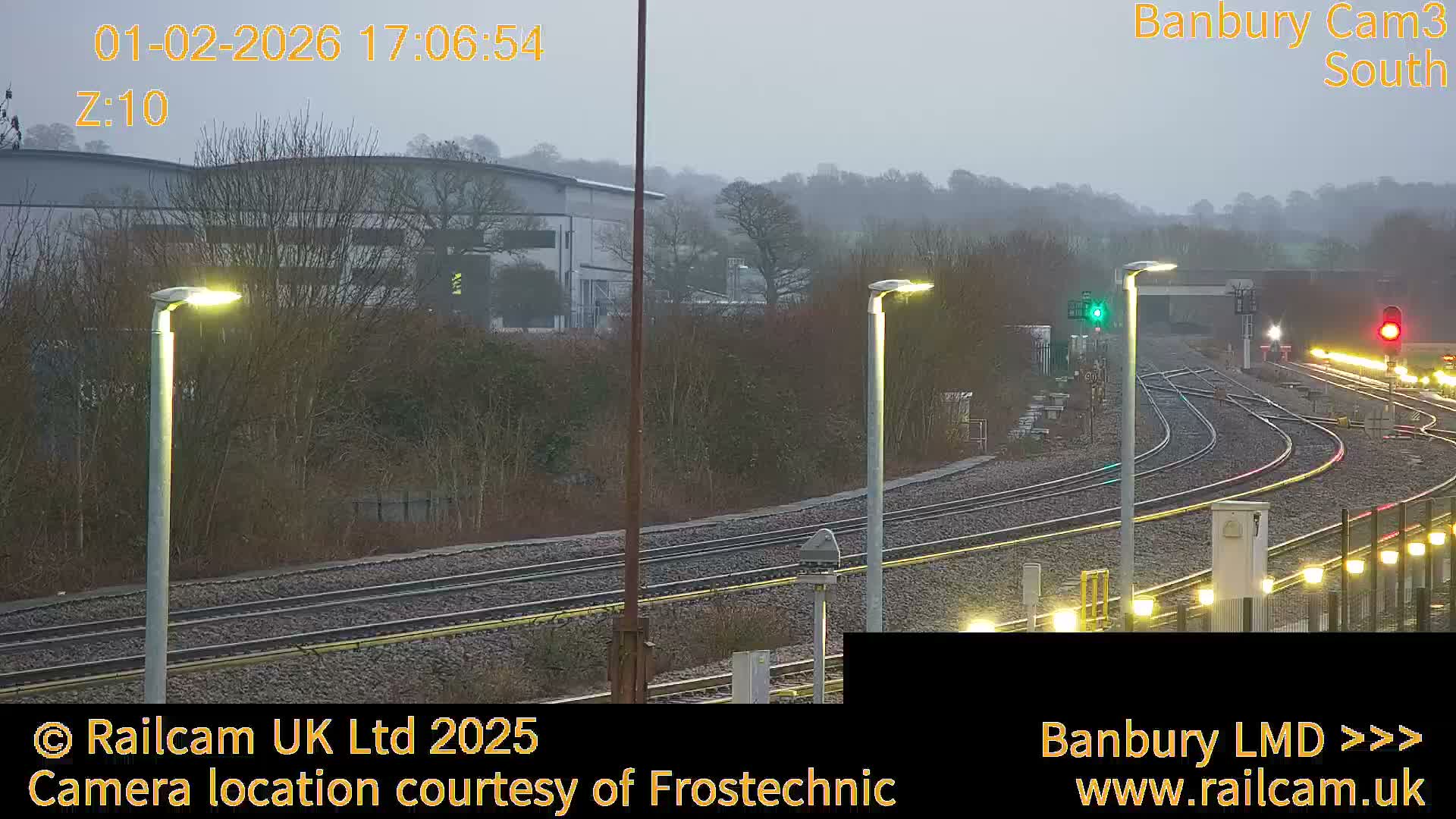 Banbury Train Station Live Cams- Banbury, Cherwell, Oxfordshire, South East, England, United Kingdom