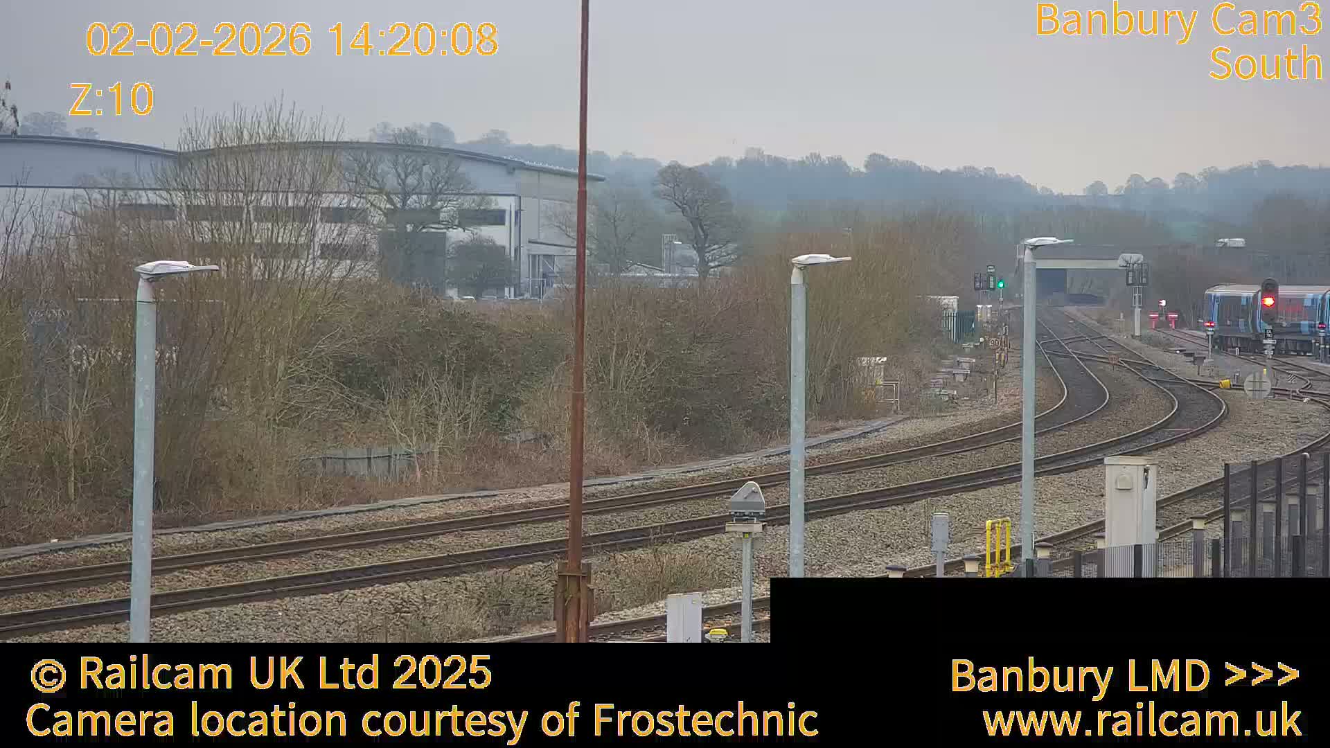 Banbury Train Station Live Cams- Banbury, Cherwell, Oxfordshire, South East, England, United Kingdom