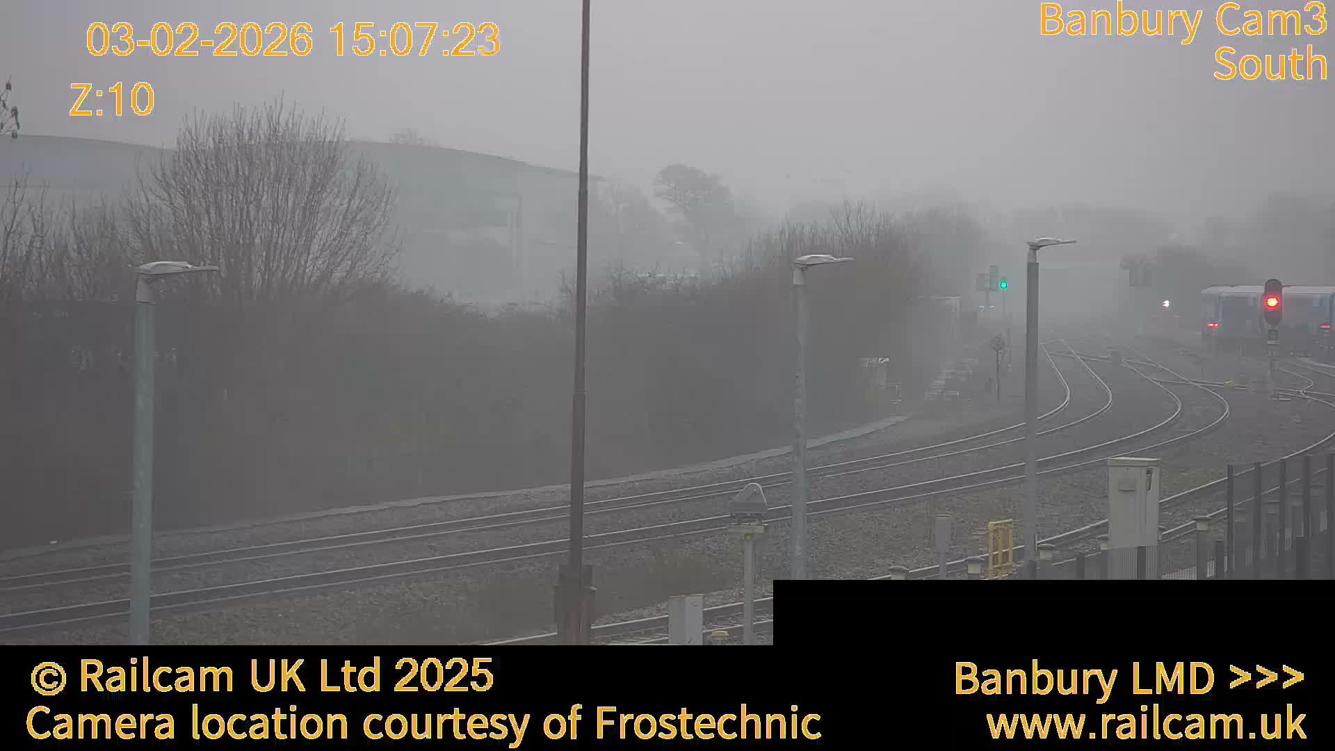 Banbury Train Station Live Cams- Banbury, Cherwell, Oxfordshire, South East, England, United Kingdom