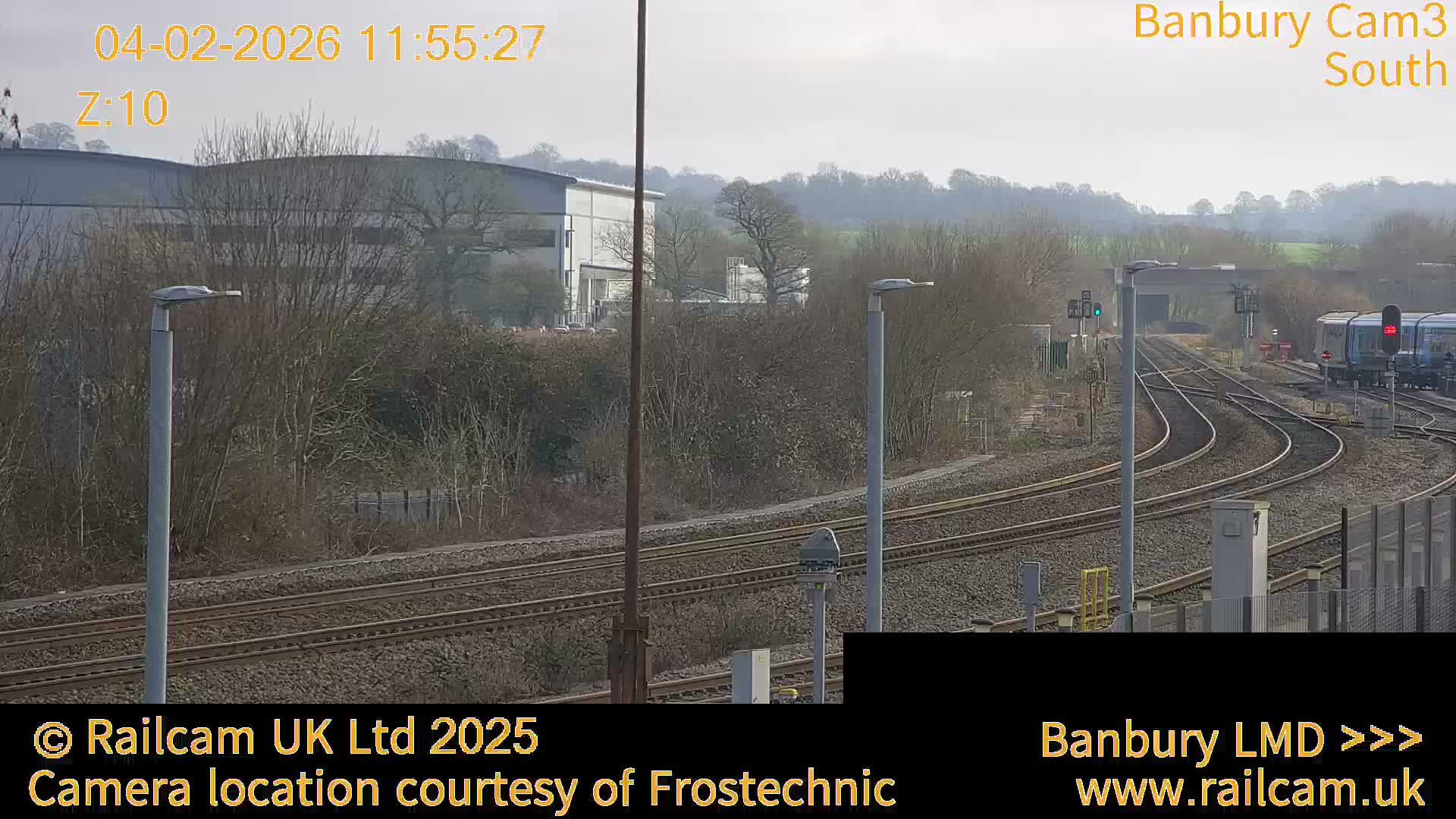Banbury Train Station Live Cams- Banbury, Cherwell, Oxfordshire, South East, England, United Kingdom