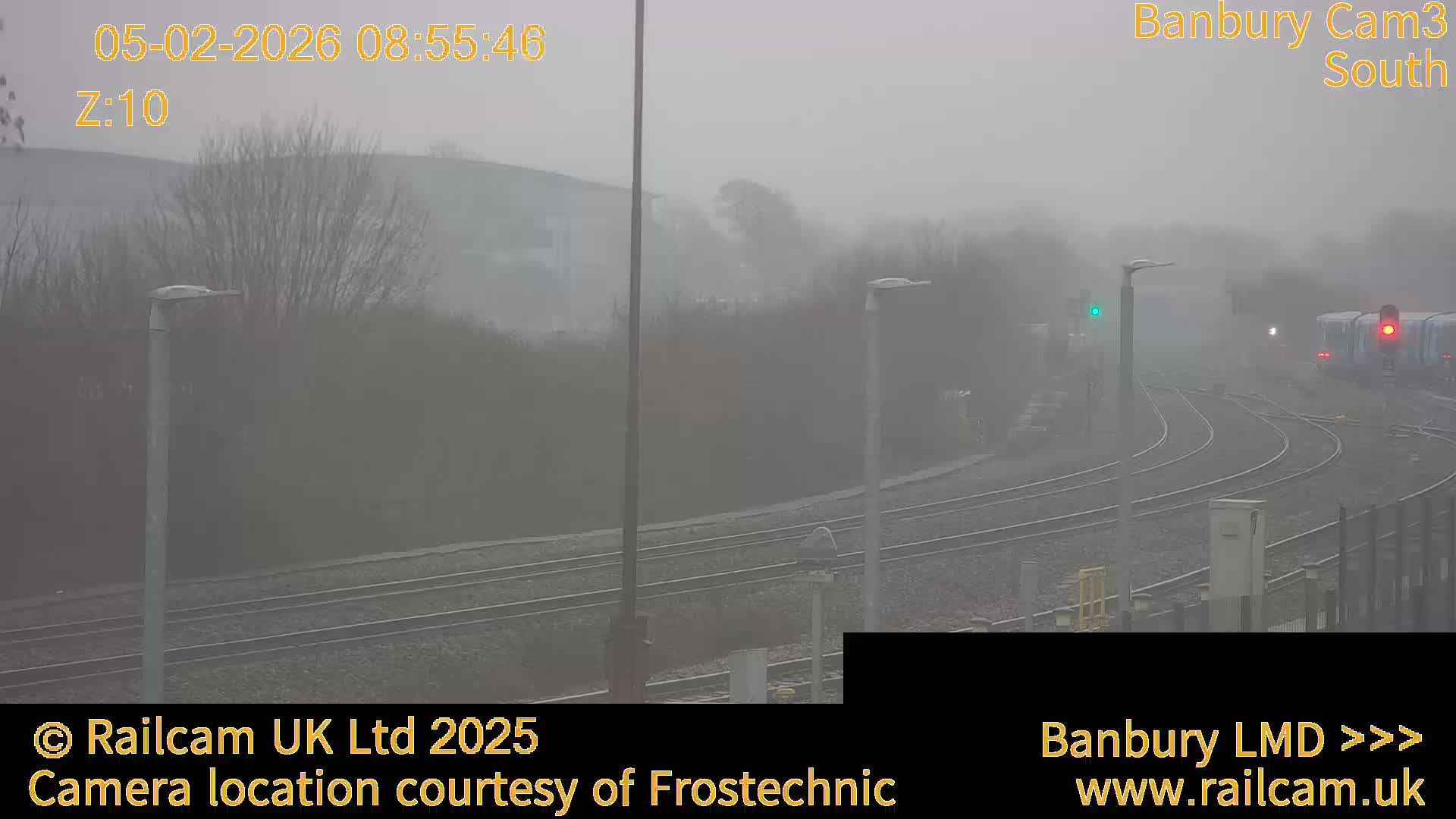 Banbury Train Station Live Cams- Banbury, Cherwell, Oxfordshire, South East, England, United Kingdom