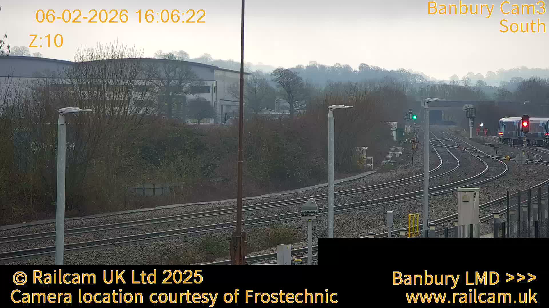 Banbury Train Station Live Cams- Banbury, Cherwell, Oxfordshire, South East, England, United Kingdom