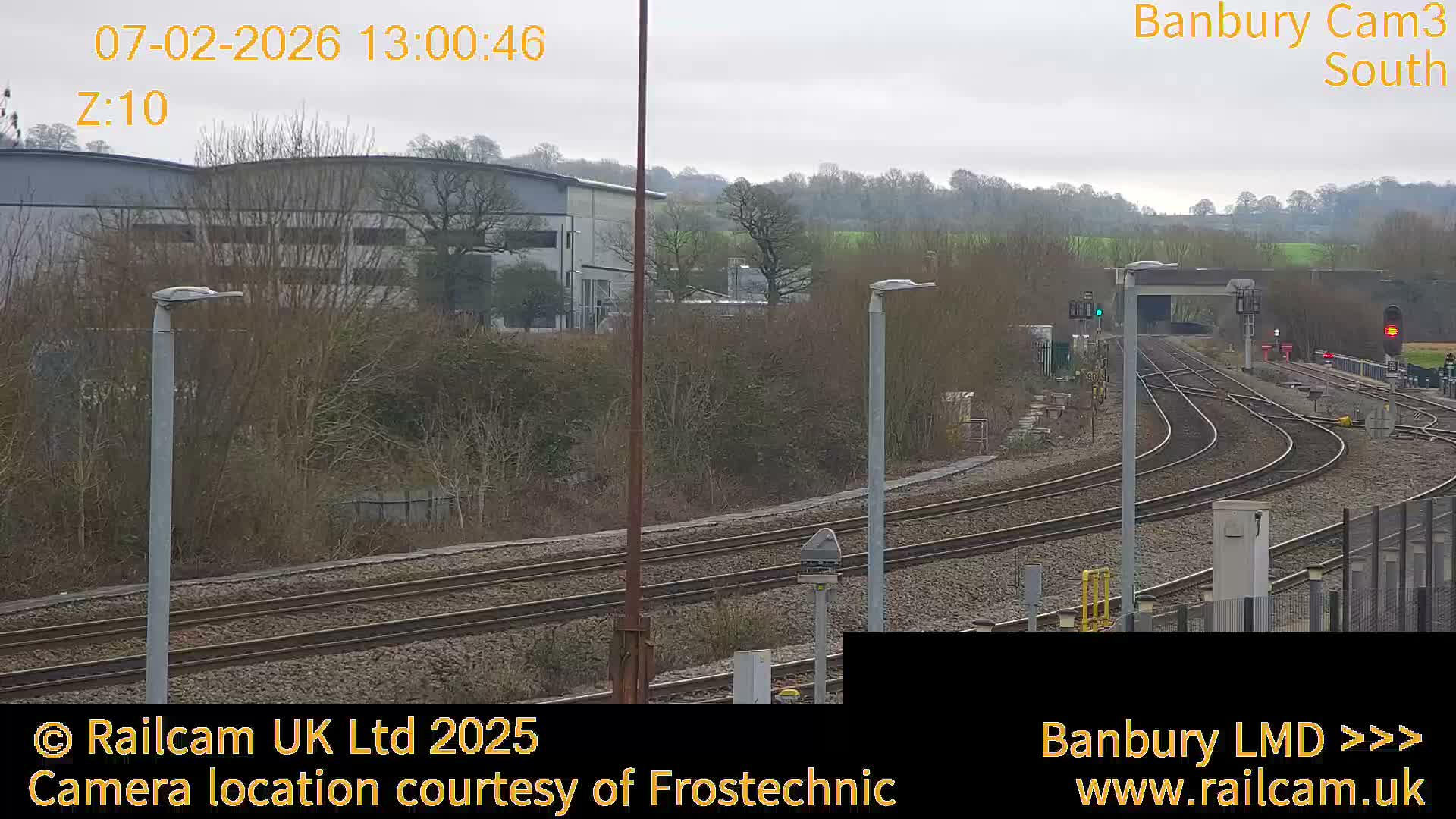Banbury Train Station Live Cams- Banbury, Cherwell, Oxfordshire, South East, England, United Kingdom