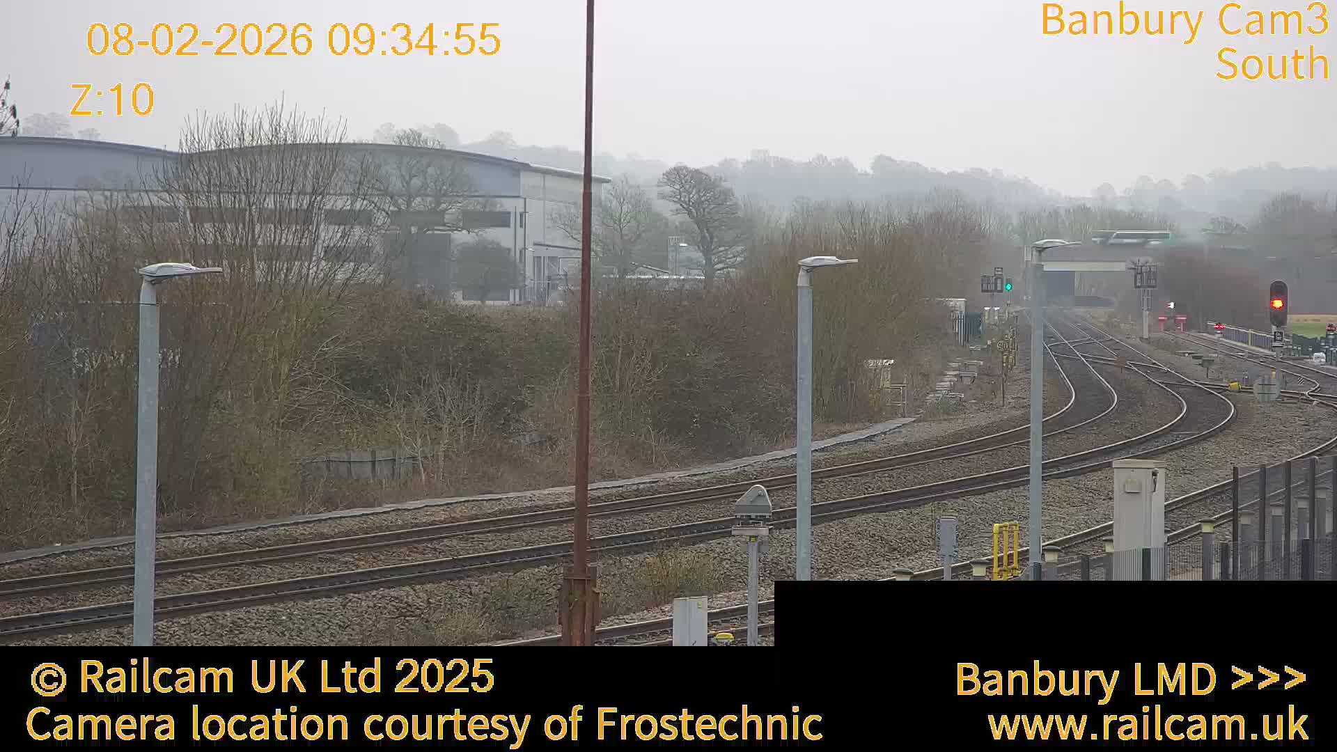 Banbury Train Station Live Cams- Banbury, Cherwell, Oxfordshire, South East, England, United Kingdom
