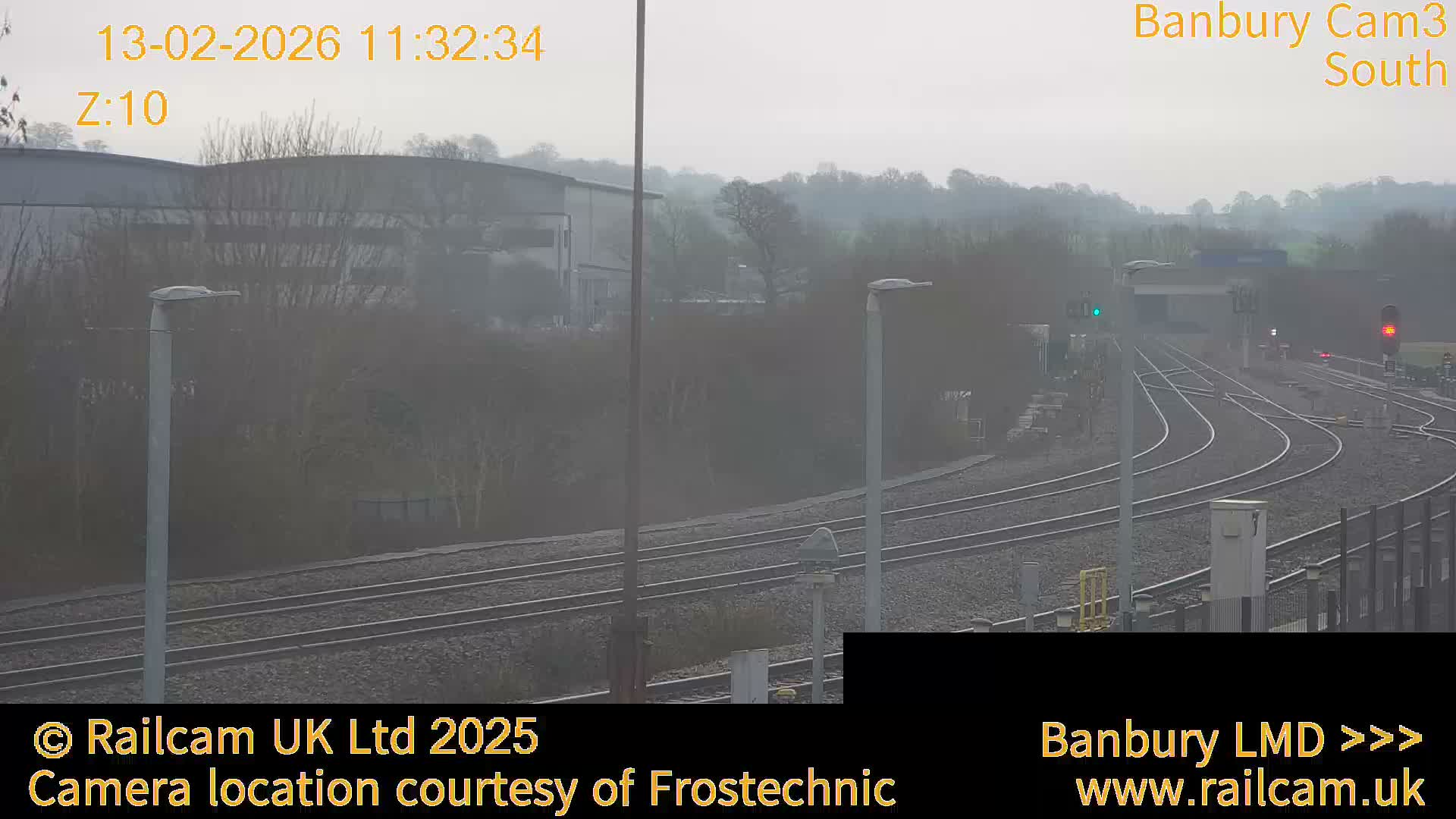 Banbury Train Station Live Cams- Banbury, Cherwell, Oxfordshire, South East, England, United Kingdom