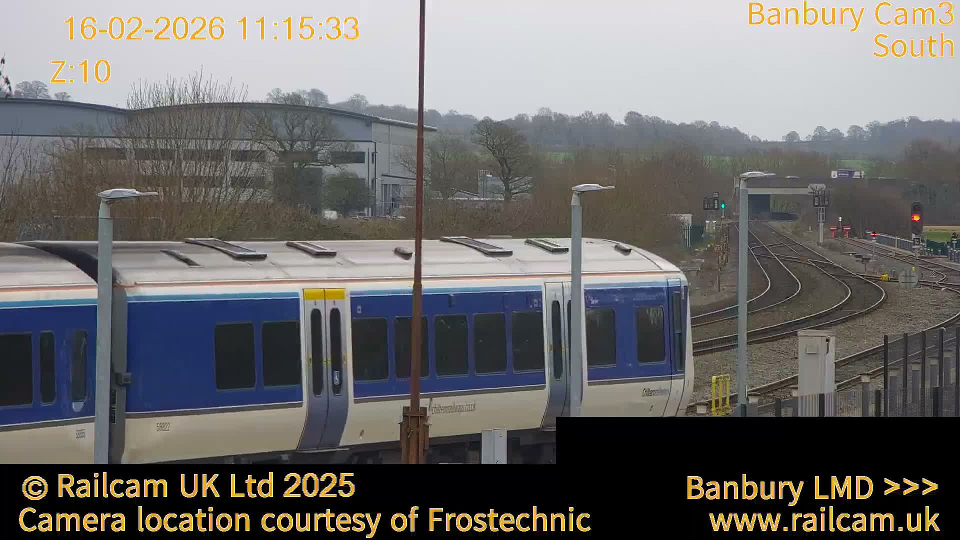 Banbury Train Station Live Cams- Banbury, Cherwell, Oxfordshire, South East, England, United Kingdom