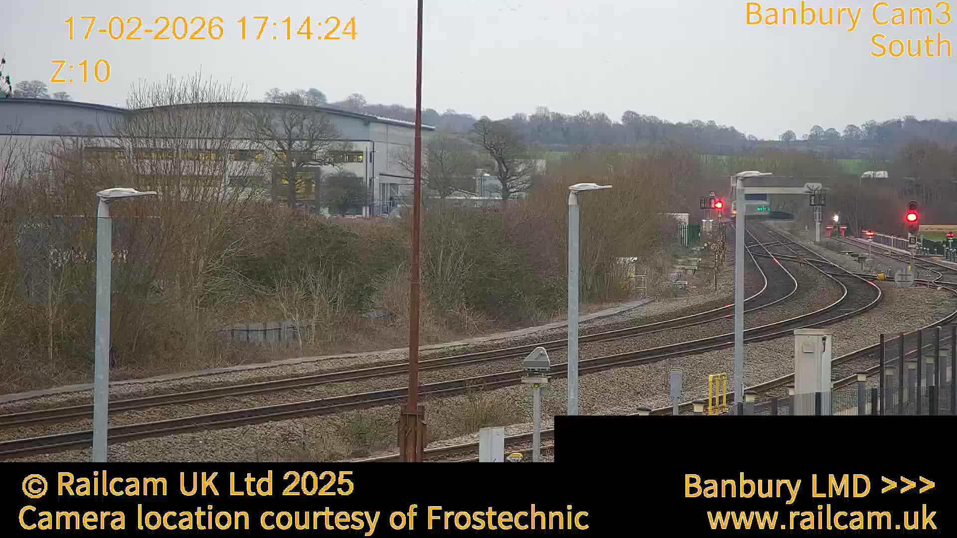 Banbury Train Station Live Cams- Banbury, Cherwell, Oxfordshire, South East, England, United Kingdom