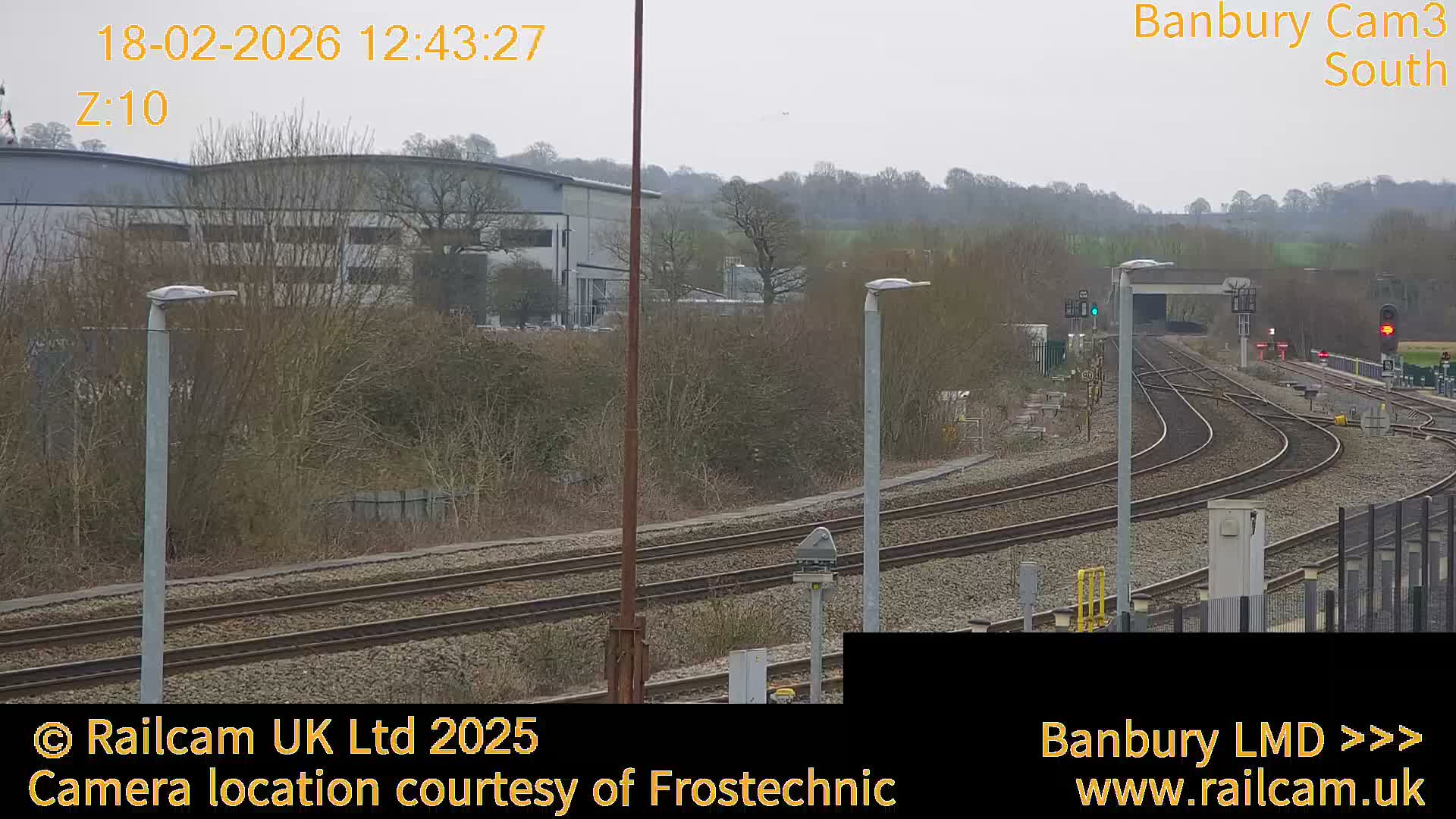 Banbury Train Station Live Cams- Banbury, Cherwell, Oxfordshire, South East, England, United Kingdom