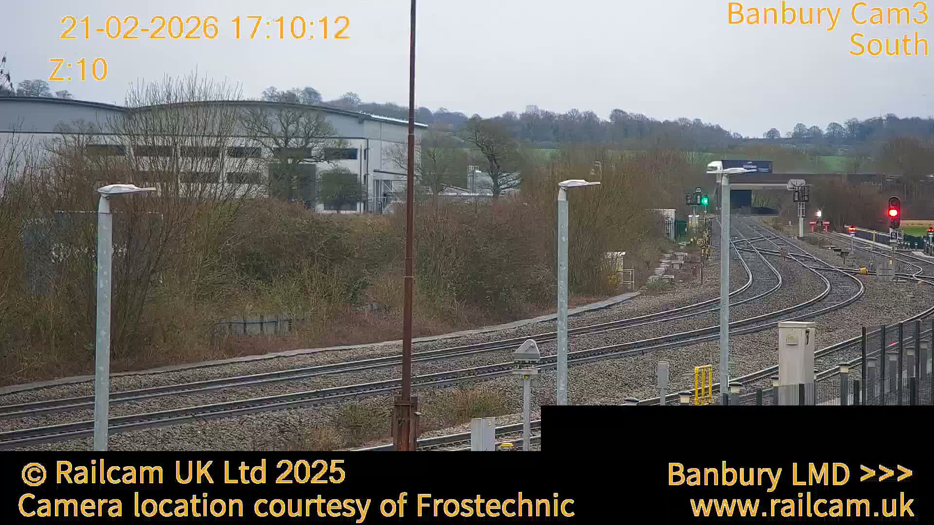 Banbury Train Station Live Cams- Banbury, Cherwell, Oxfordshire, South East, England, United Kingdom