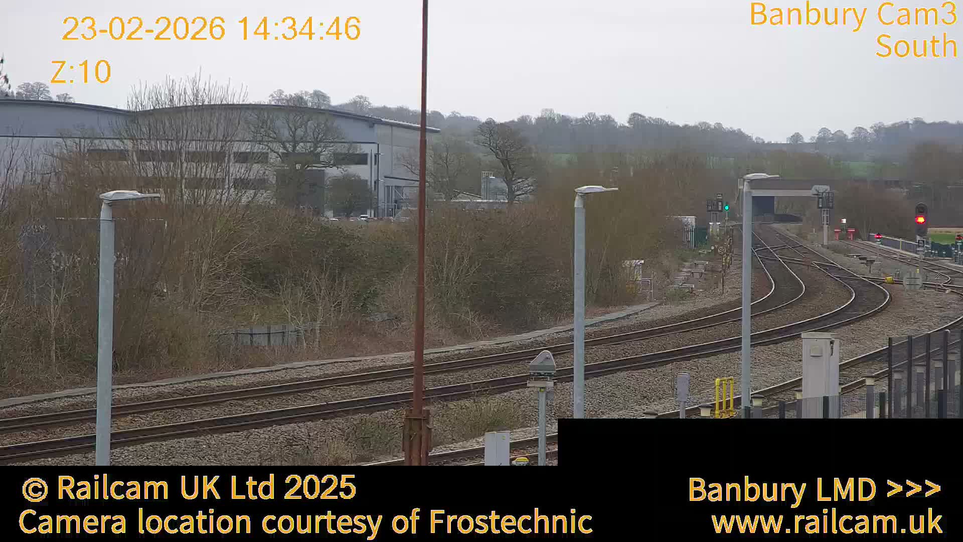 Banbury Train Station Live Cams- Banbury, Cherwell, Oxfordshire, South East, England, United Kingdom