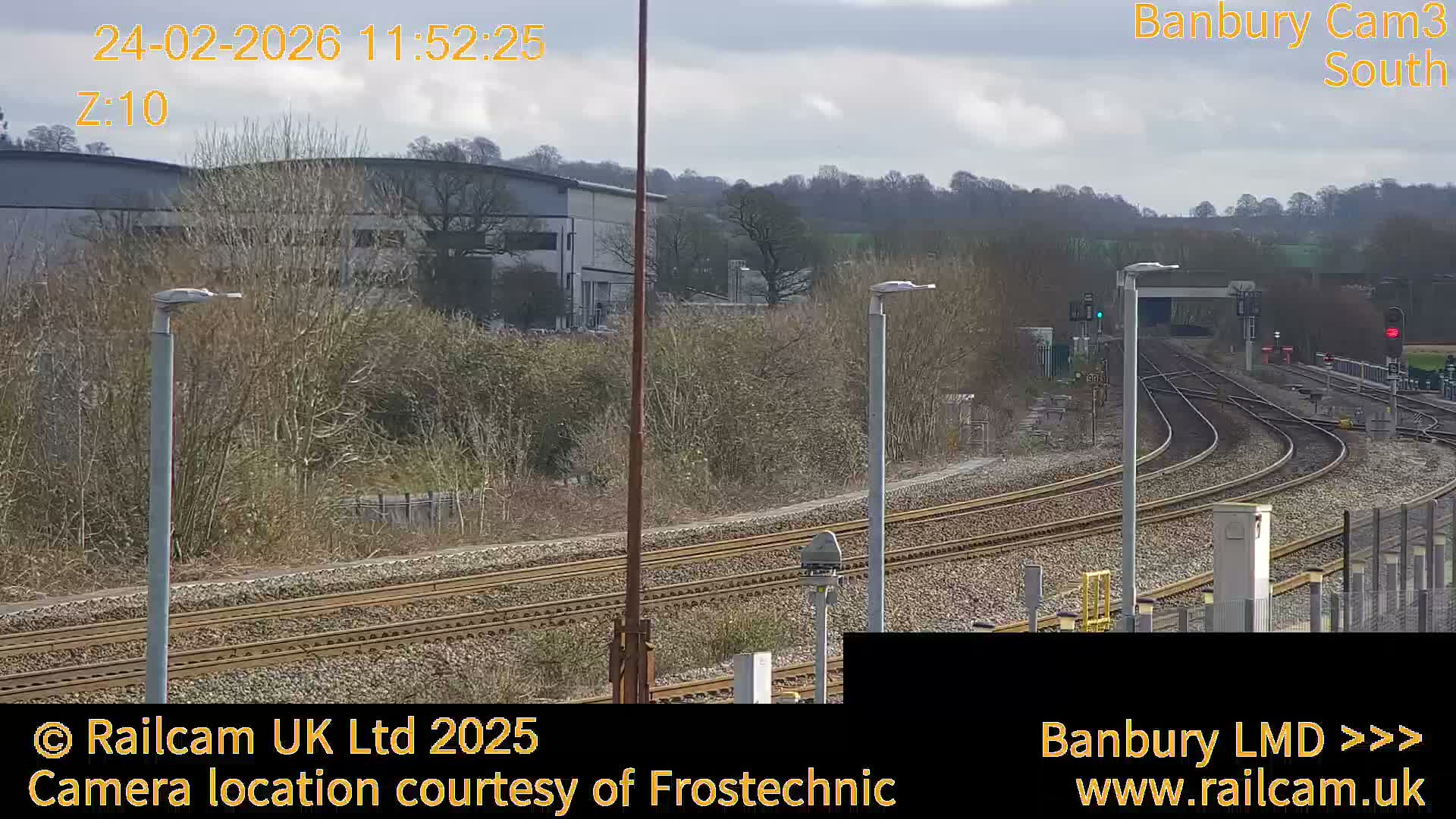Banbury Train Station Live Cams- Banbury, Cherwell, Oxfordshire, South East, England, United Kingdom