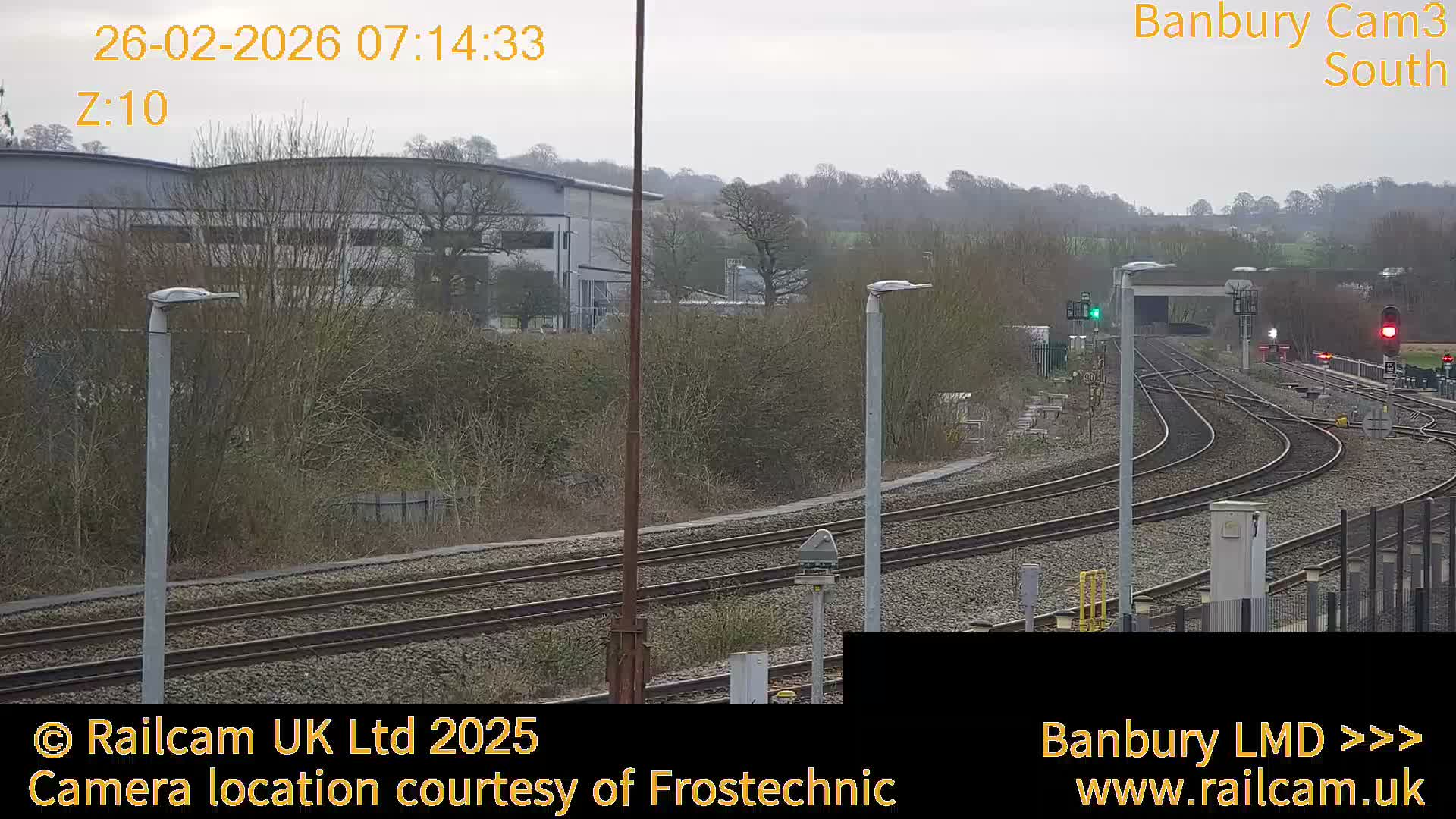 Banbury Train Station Live Cams- Banbury, Cherwell, Oxfordshire, South East, England, United Kingdom
