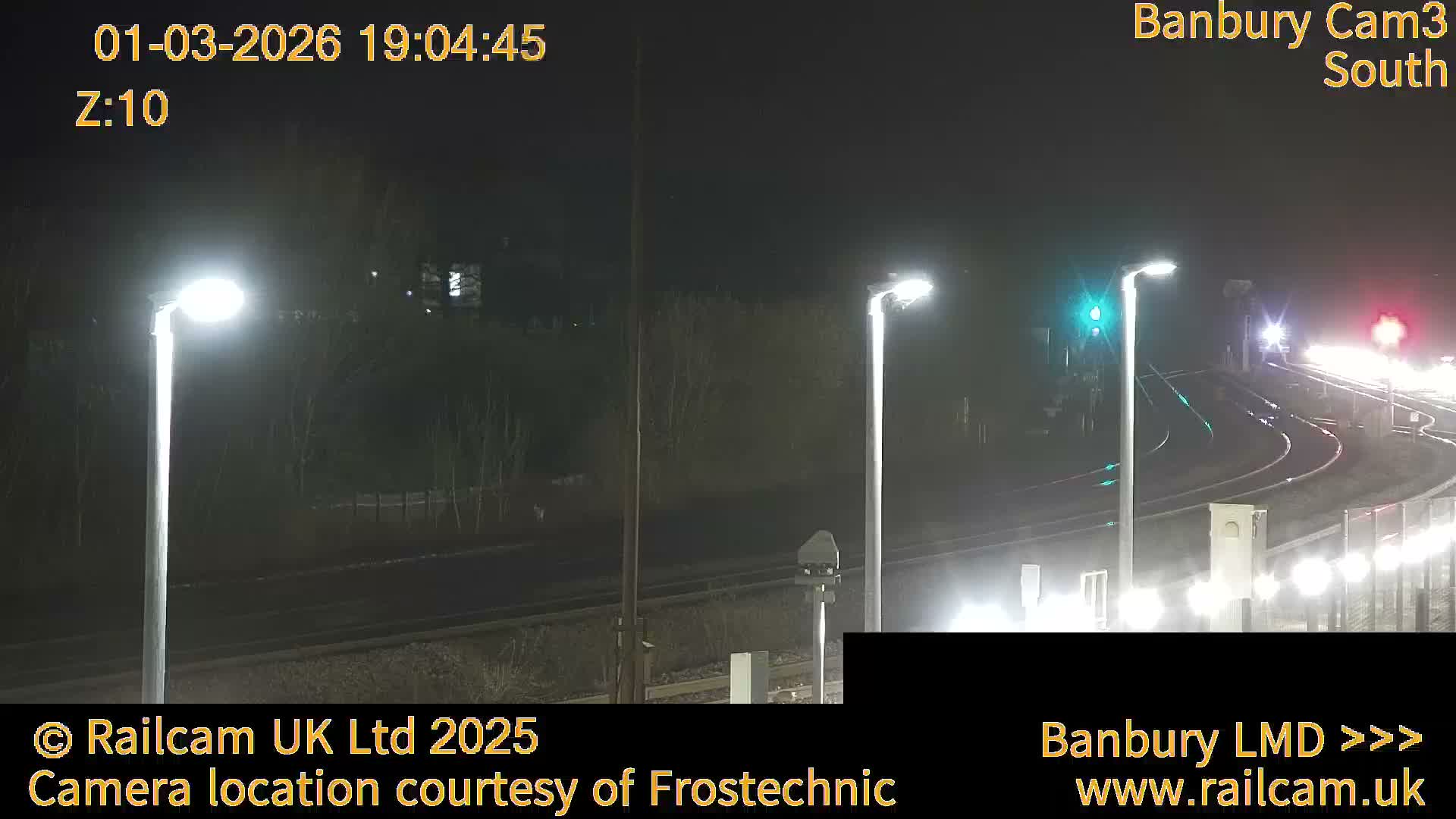 Banbury Train Station Live Cams- Banbury, Cherwell, Oxfordshire, South East, England, United Kingdom