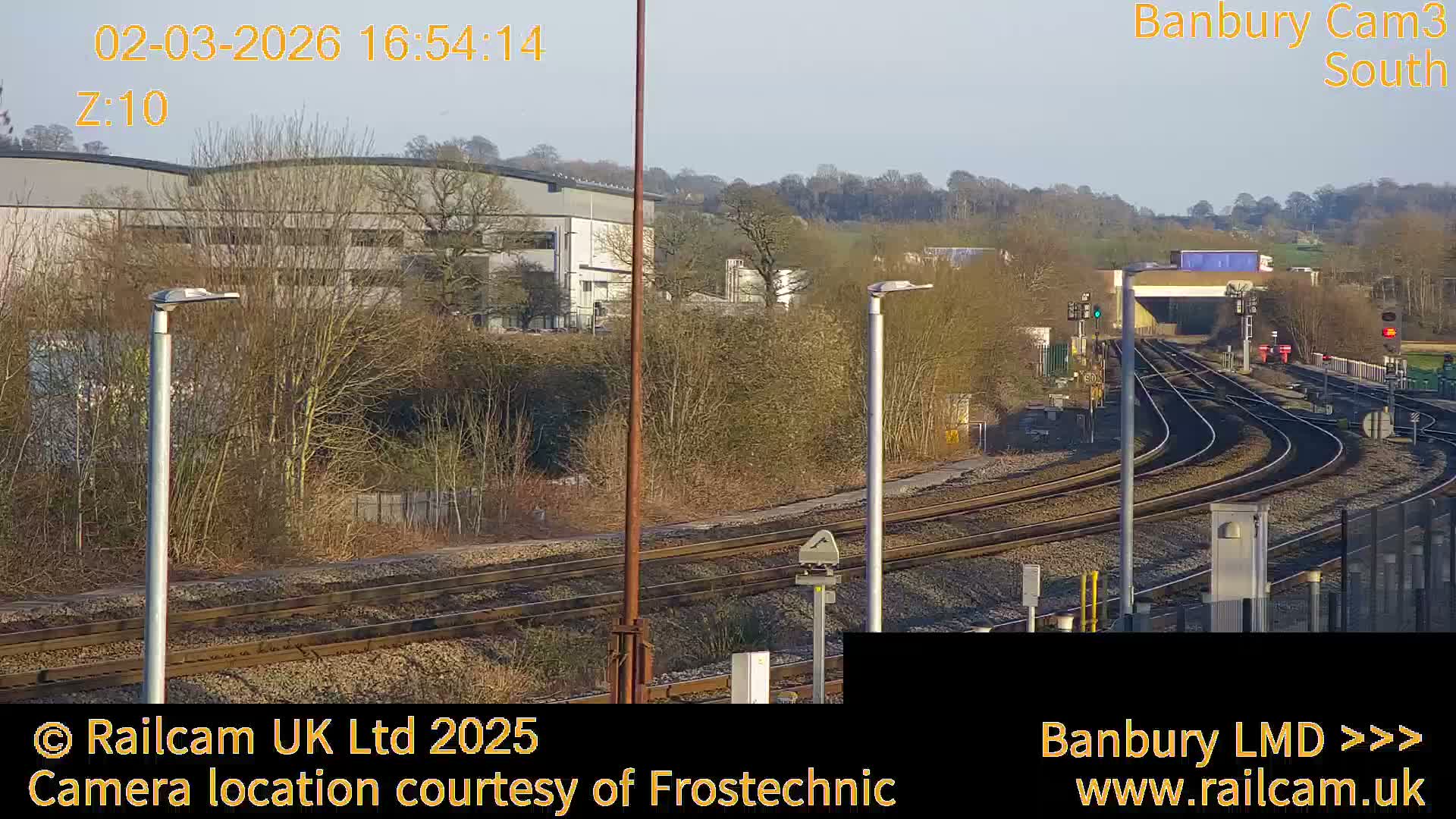 Banbury Train Station Live Cams- Banbury, Cherwell, Oxfordshire, South East, England, United Kingdom
