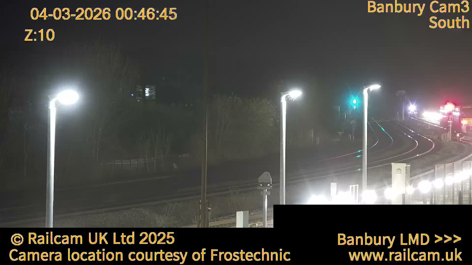Banbury Train Station Live Cams- Banbury, Cherwell, Oxfordshire, South East, England, United Kingdom