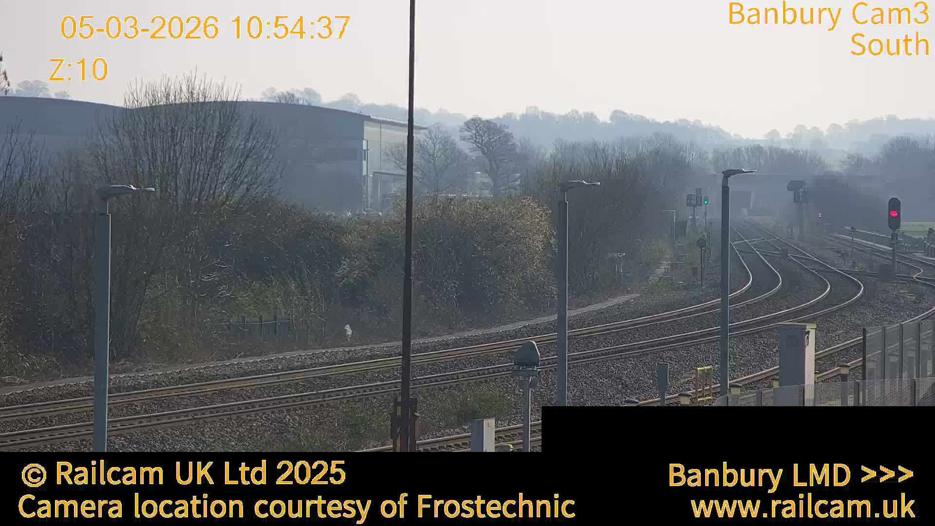 Banbury Train Station Live Cams- Banbury, Cherwell, Oxfordshire, South East, England, United Kingdom